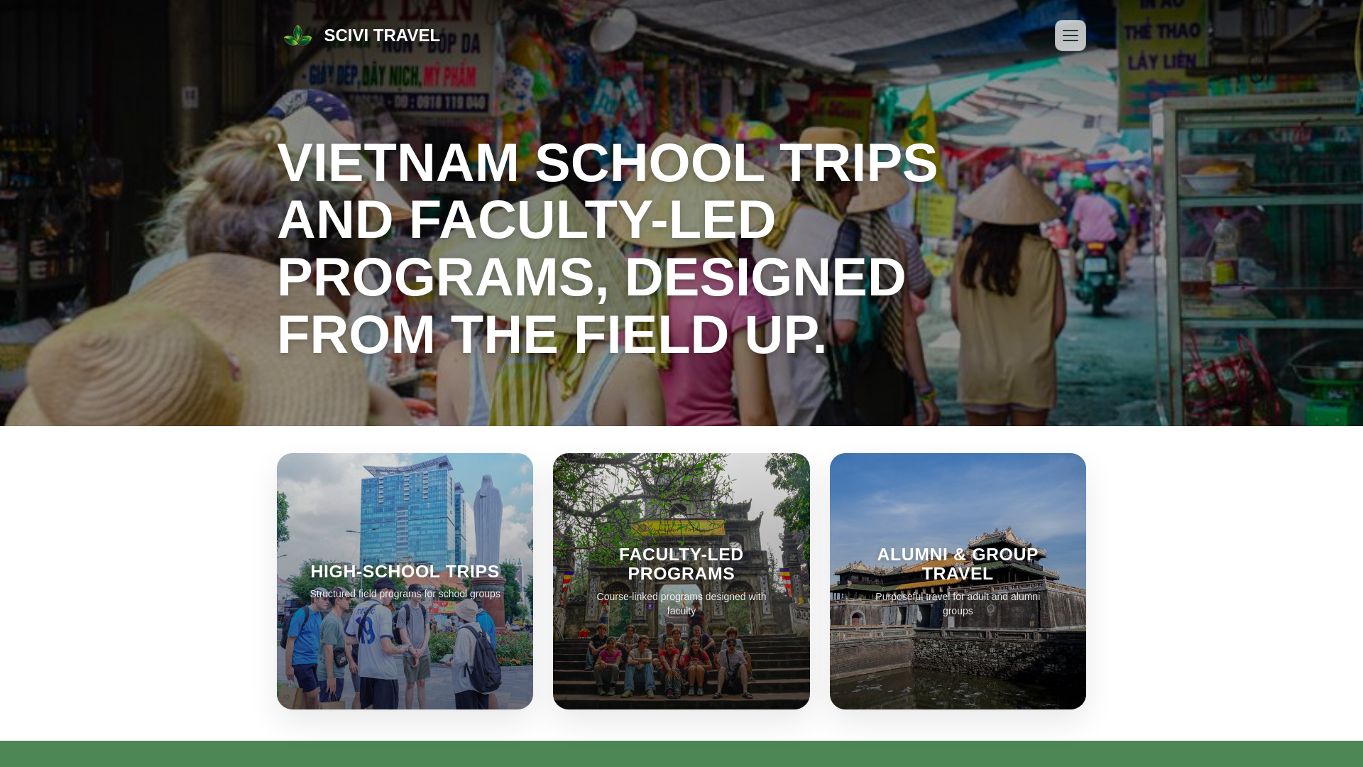 website screenshot of https://scivi-travel-new.pages.dev/