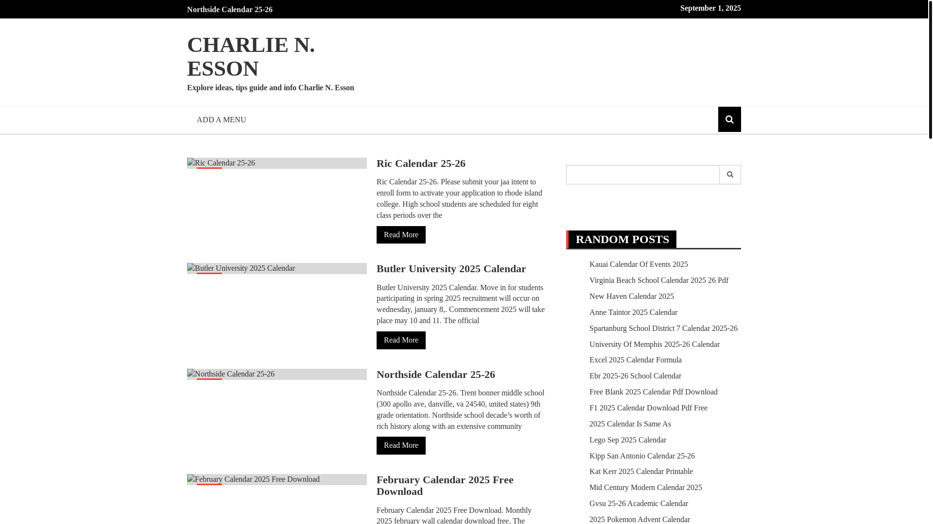 website screenshot of https://charlienesson.pages.dev/