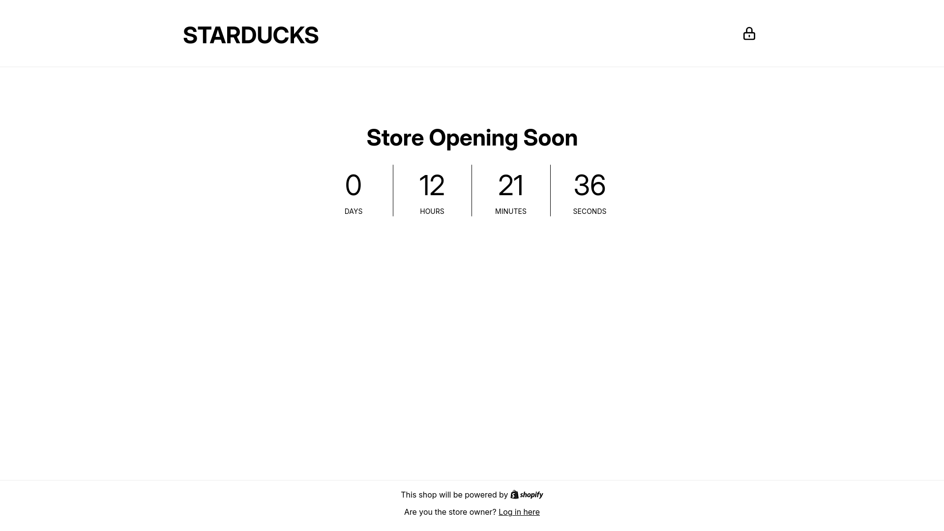 website screenshot of https://teamstarducks.com/