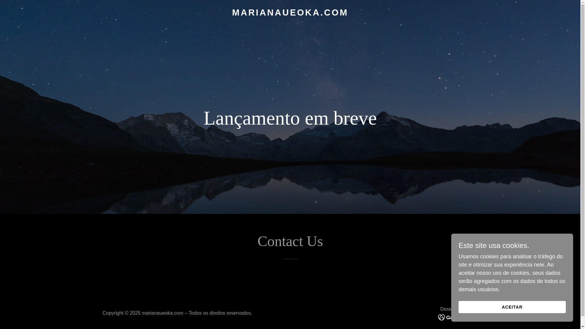 website screenshot of https://marianaueoka.com/