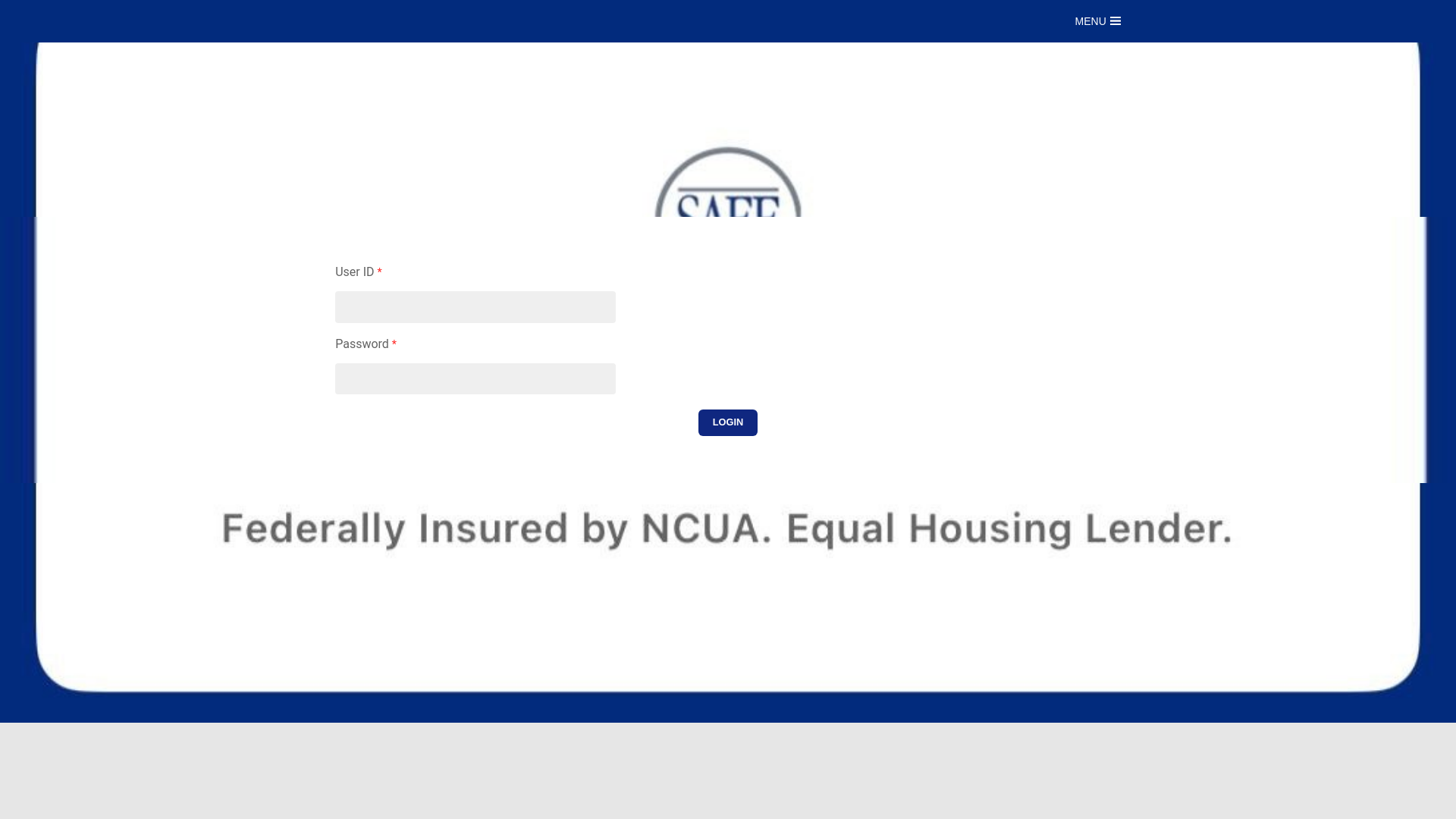 website screenshot of https://safecuwebhtmlghtyonlone.weebly.com