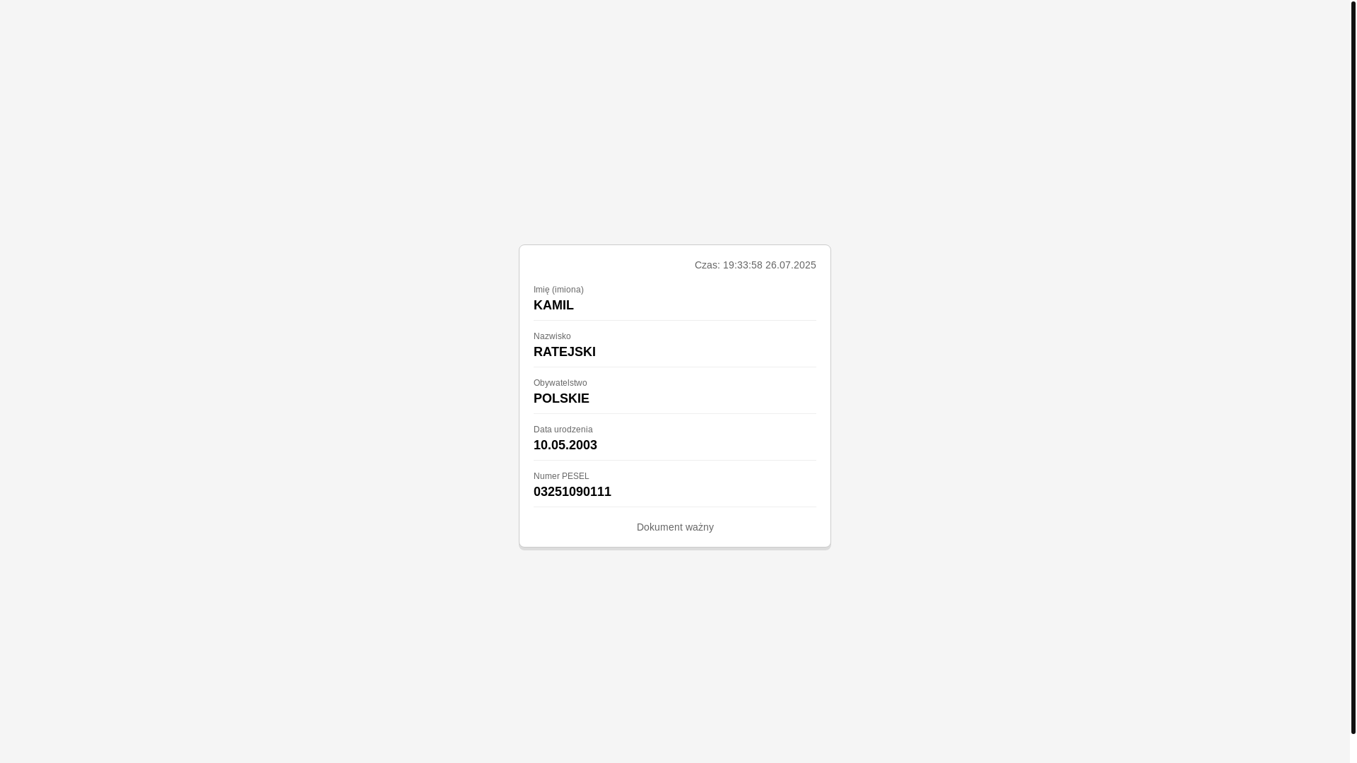 website screenshot of https://mobywatel77.pages.dev/