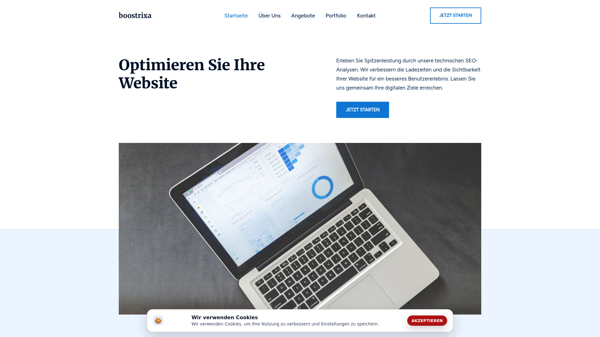 website screenshot of https://boostrixa.cc