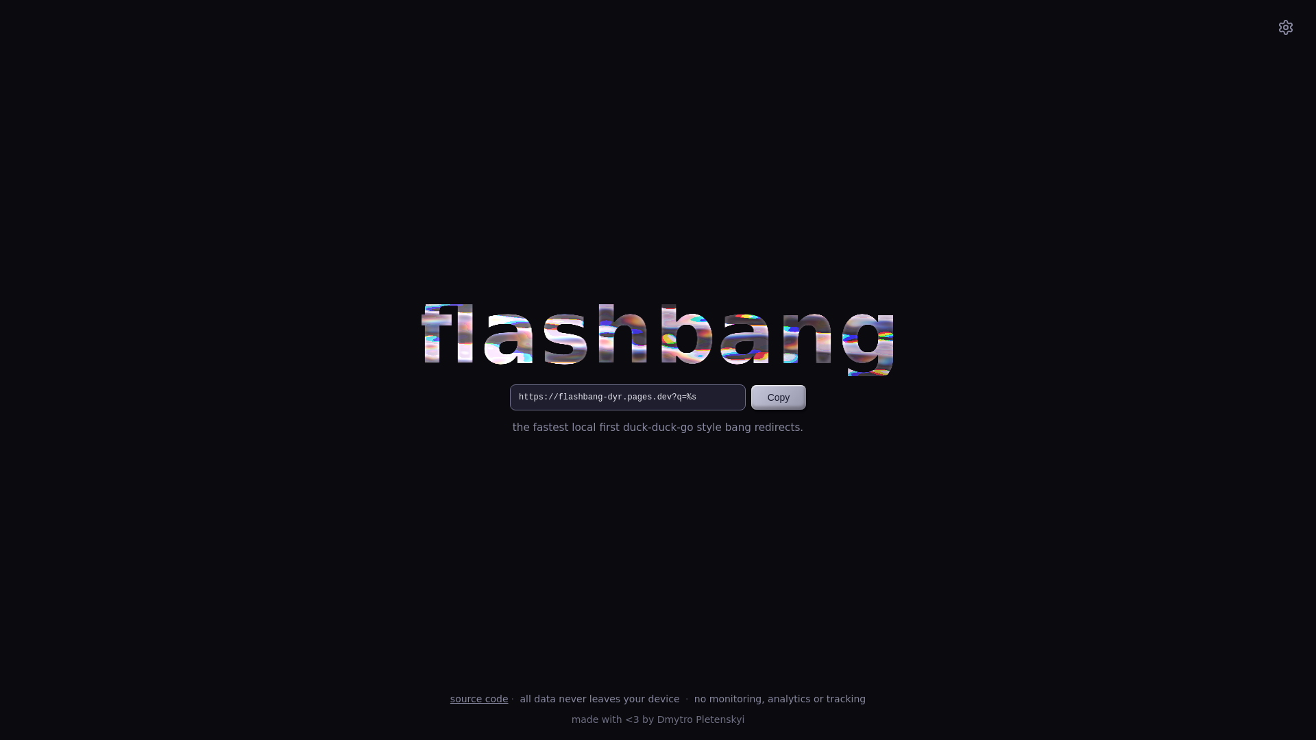 website screenshot of https://flashbang-dyr.pages.dev/