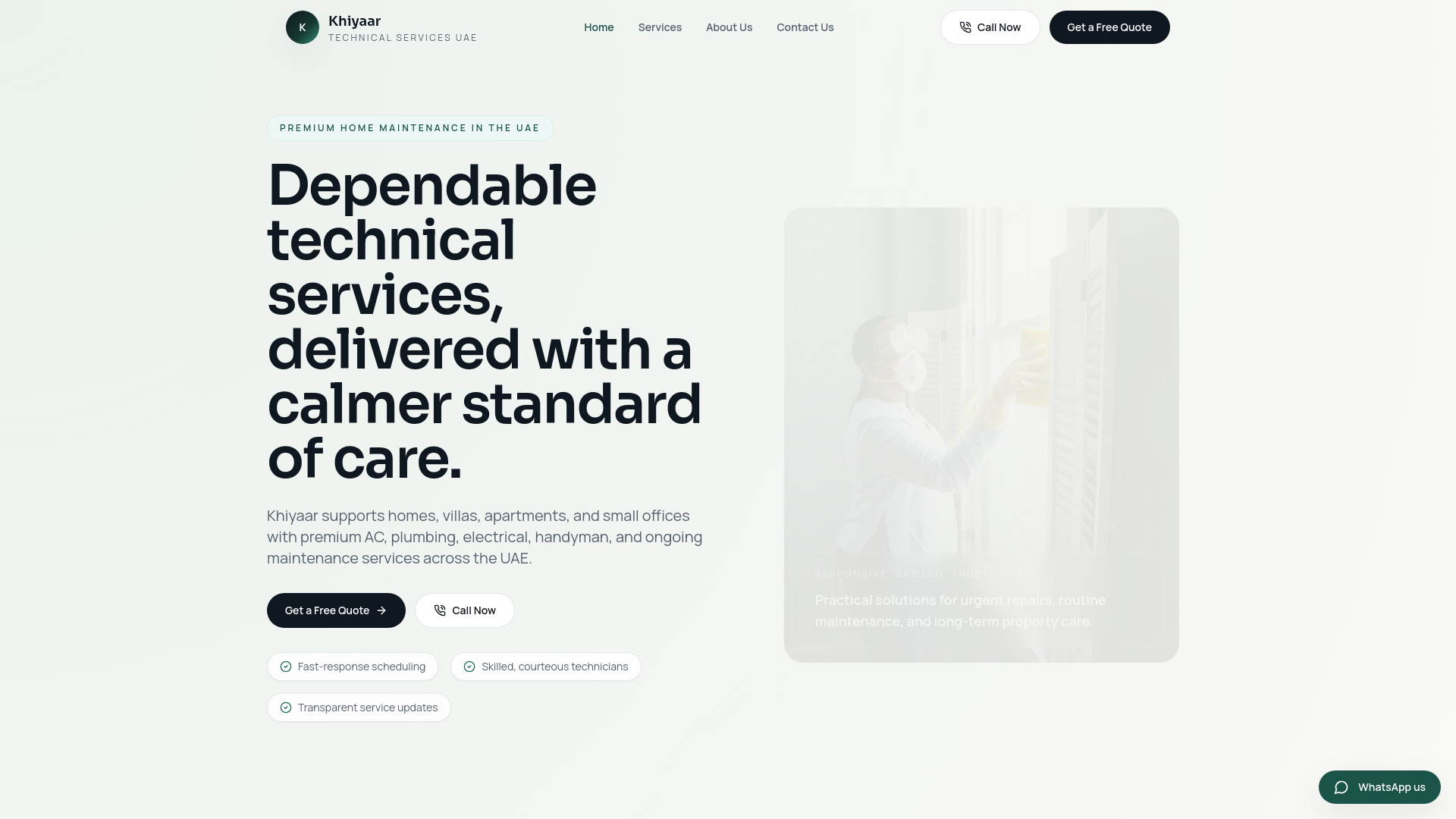 website screenshot of https://khiyaar.pages.dev/