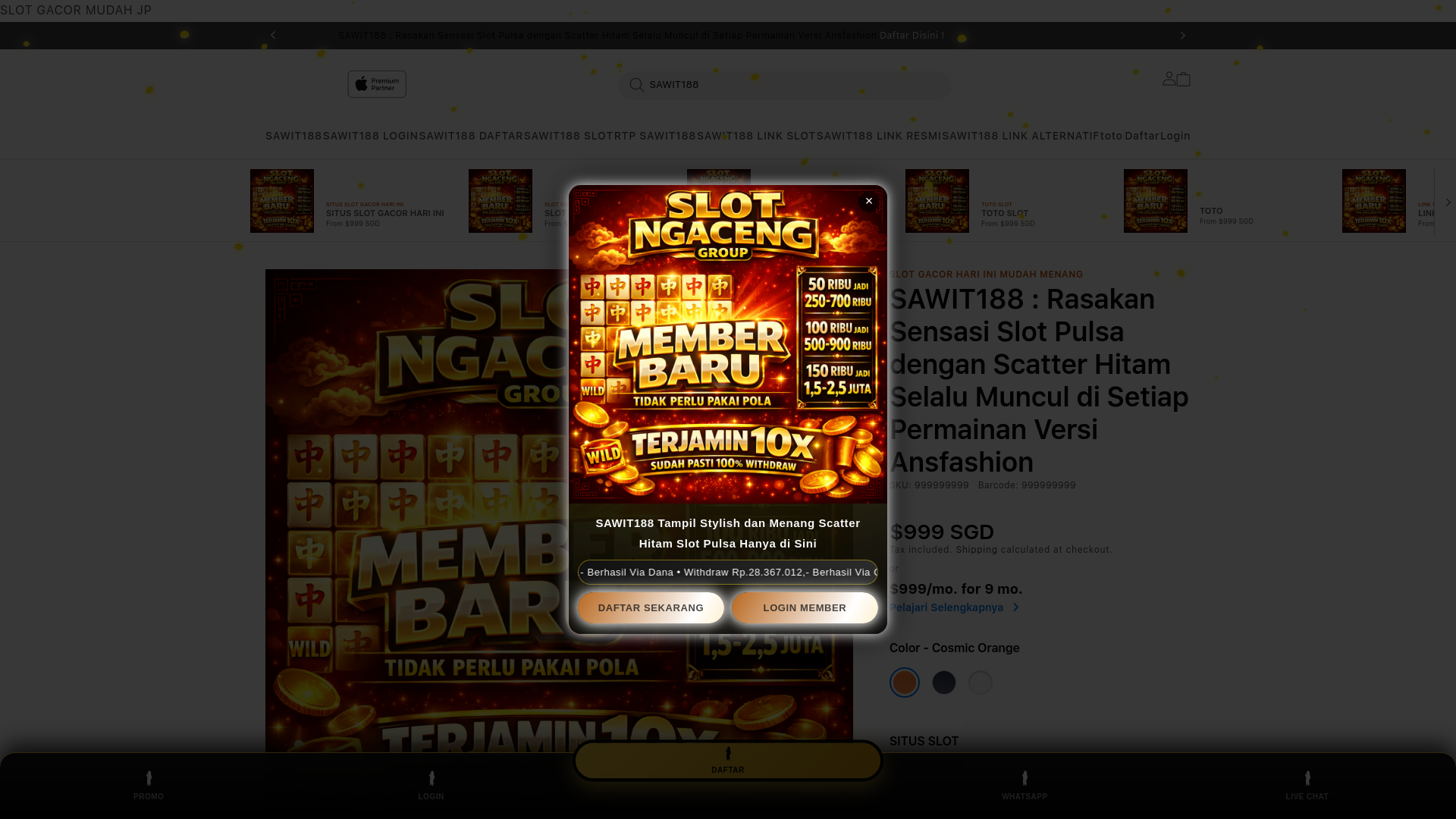 website screenshot of https://ansfashion-lp-sawit188.pages.dev/