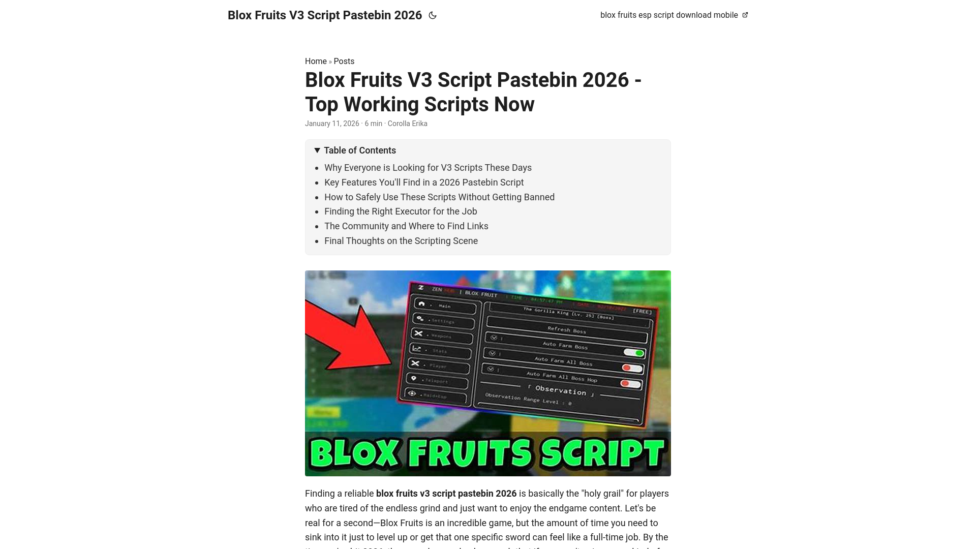 website screenshot of https://bloxfruitsv3scriptpastebin2026.pages.dev/