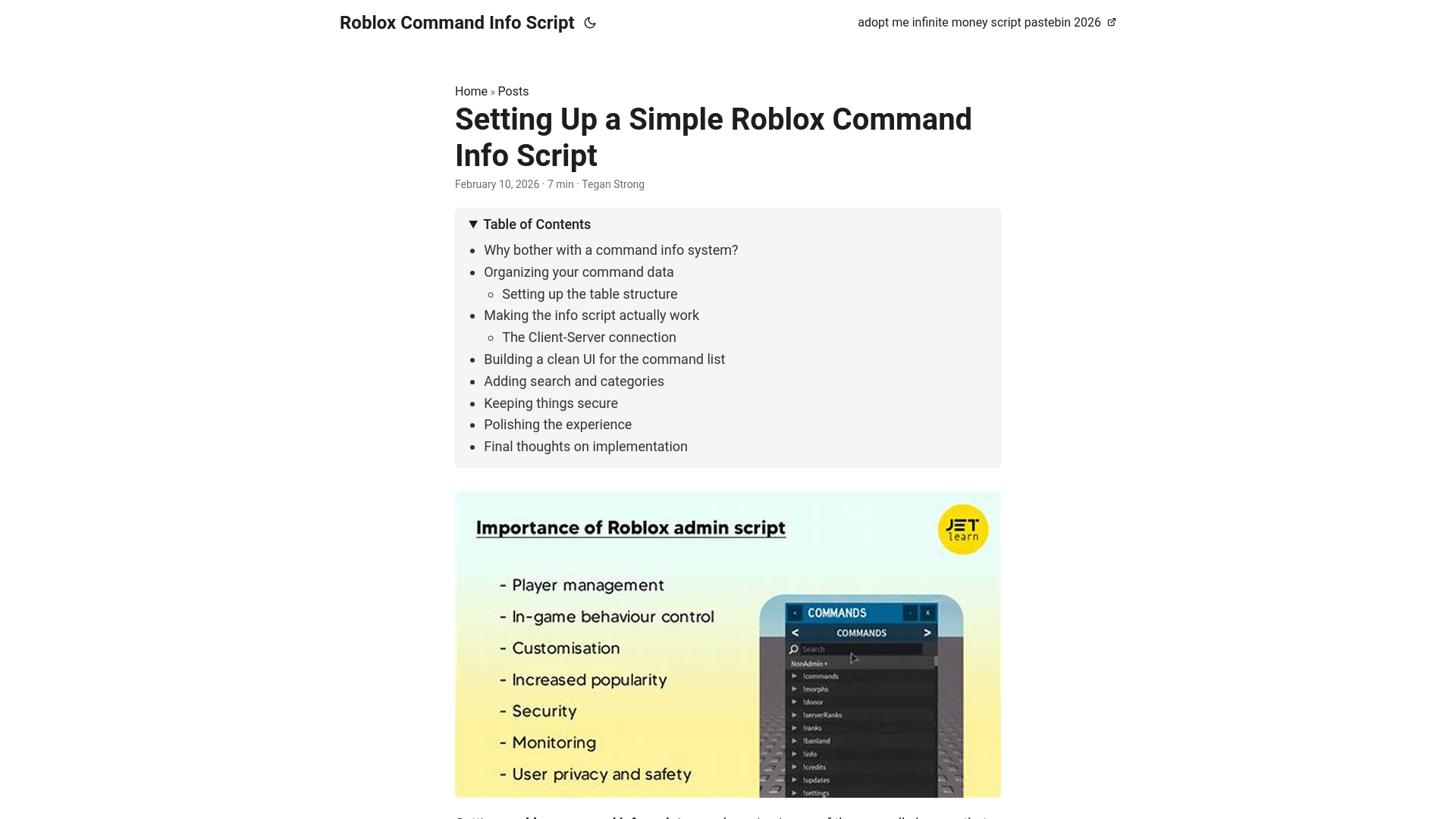 website screenshot of https://roblox-command-info-script.pages.dev/