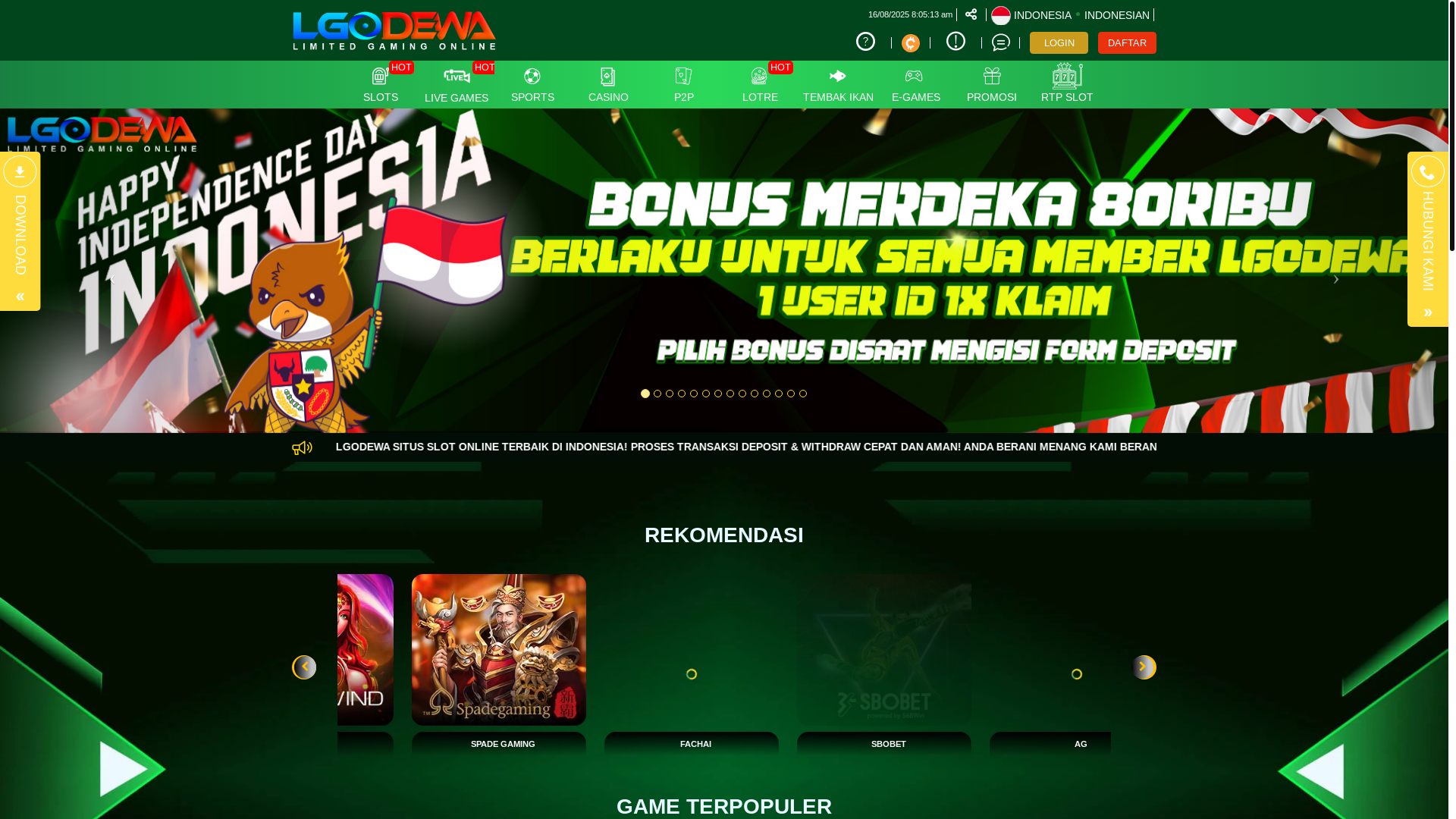 website screenshot of https://lgodewasicv.xyz/
