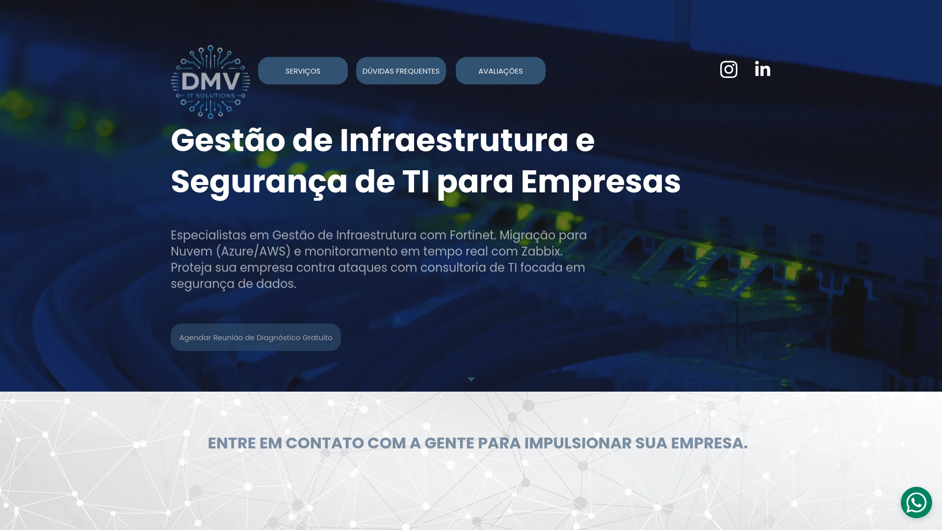 website screenshot of https://consultoriadetiparaempresa.com.br