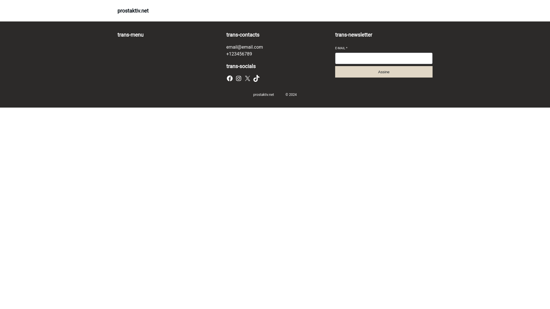 website screenshot of https://prostaktiv.net/