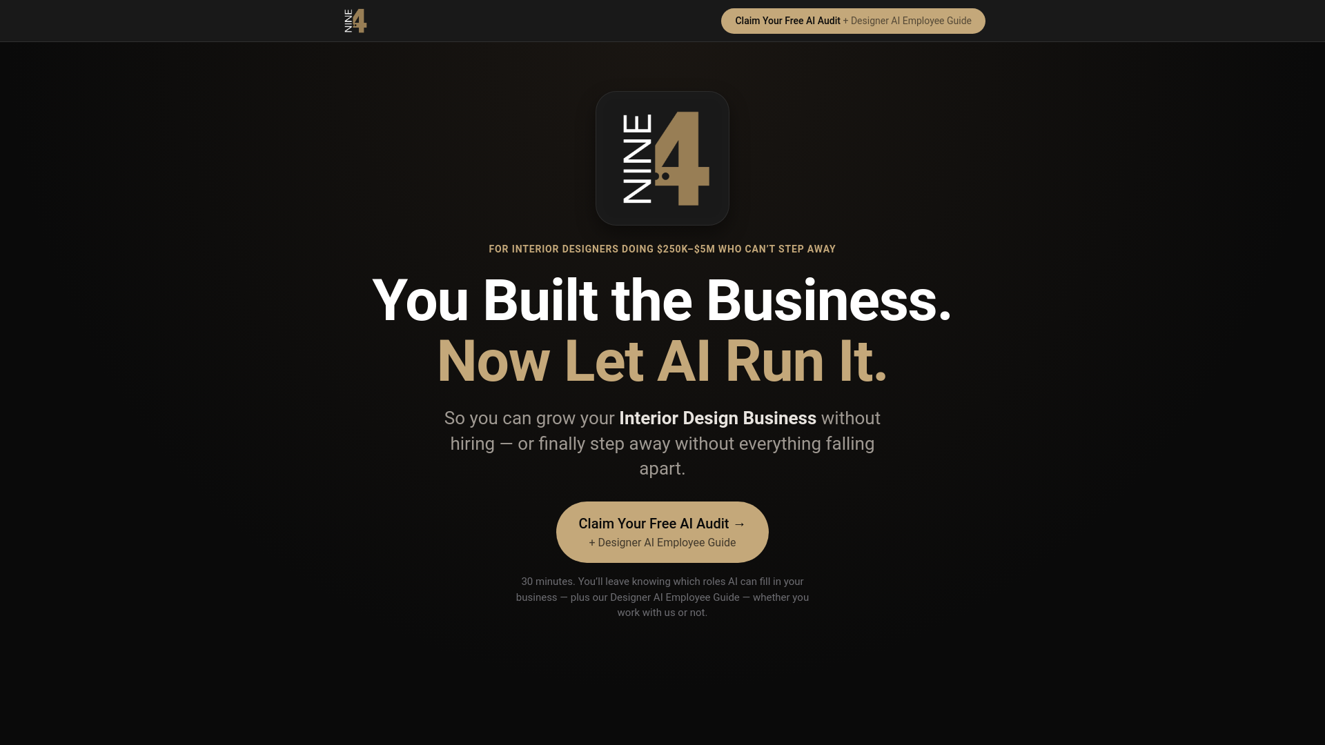 website screenshot of https://designer-ai.pages.dev/