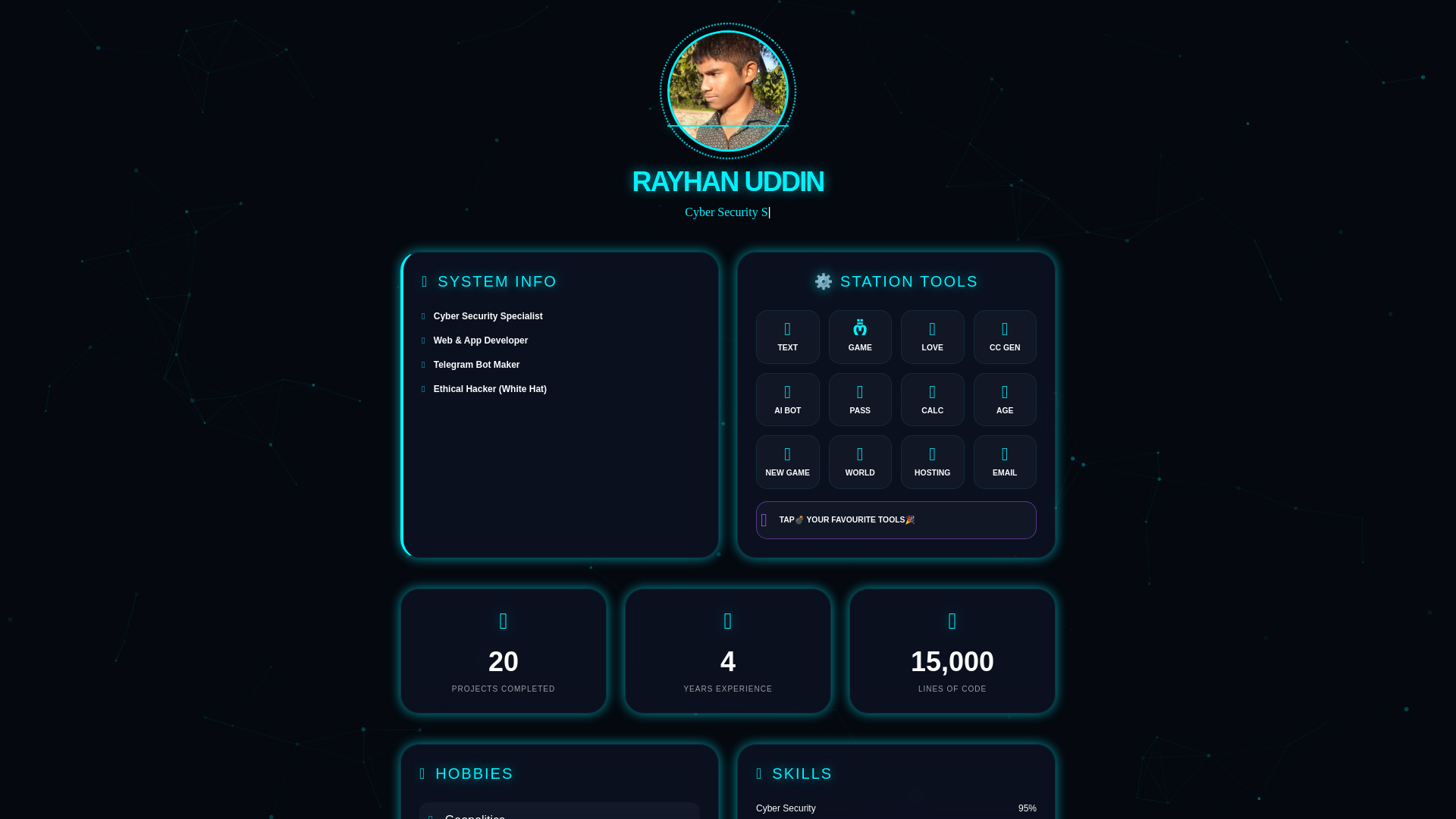 website screenshot of https://rayan.bro.bd/