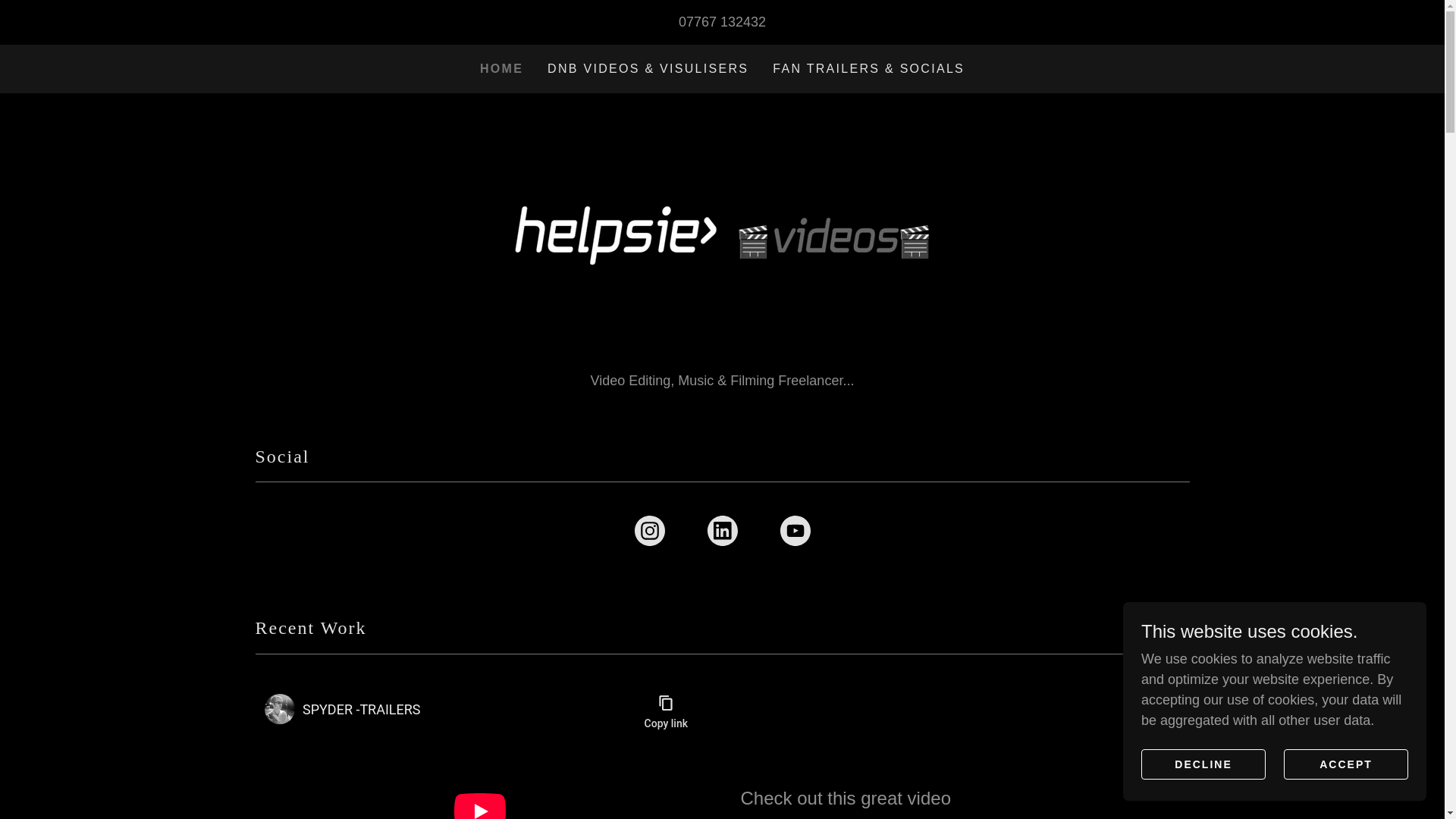 website screenshot of https://theolliehelpscreativehub.com/