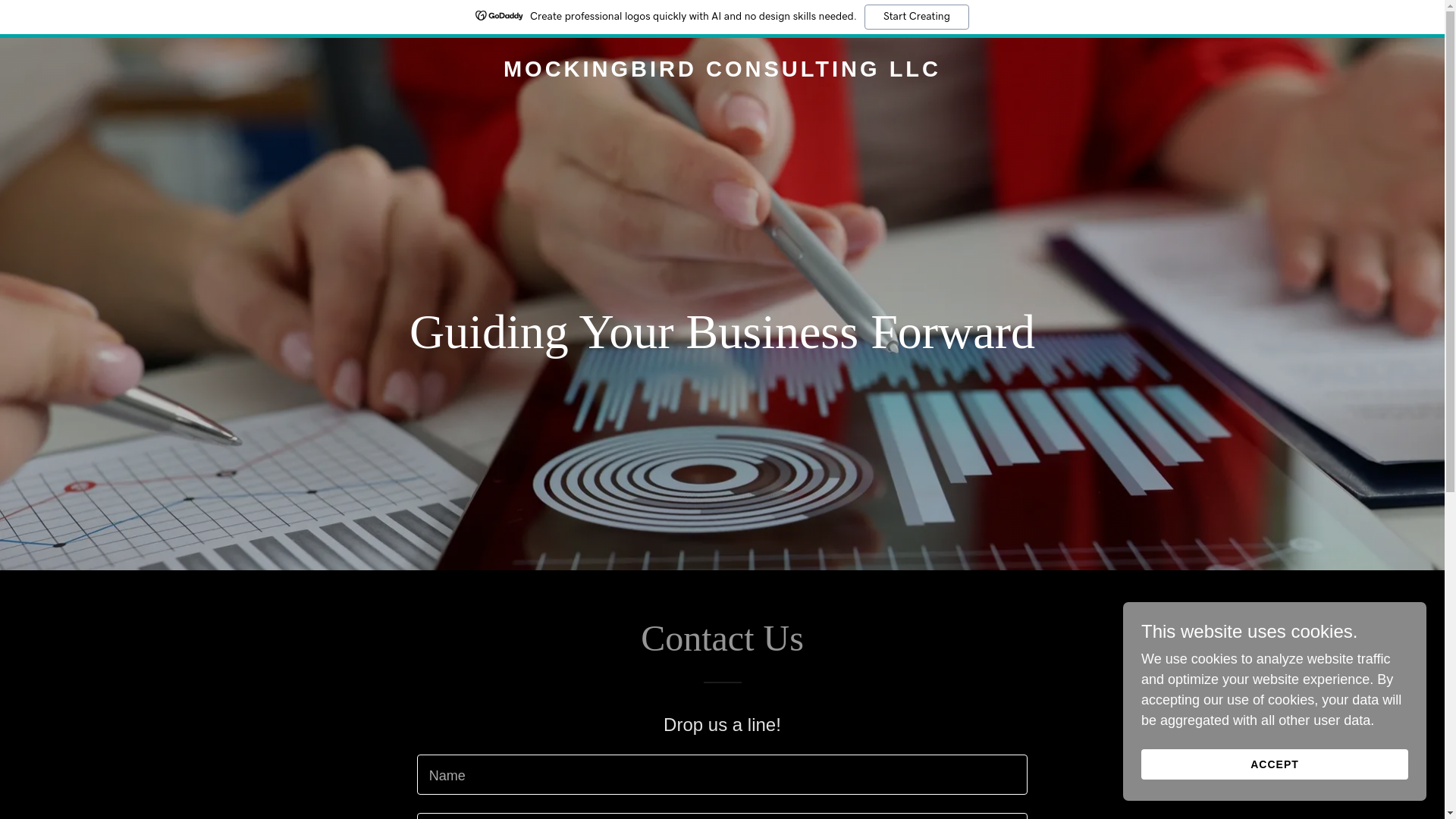 website screenshot of https://mockingbirdconsultingtn.com/