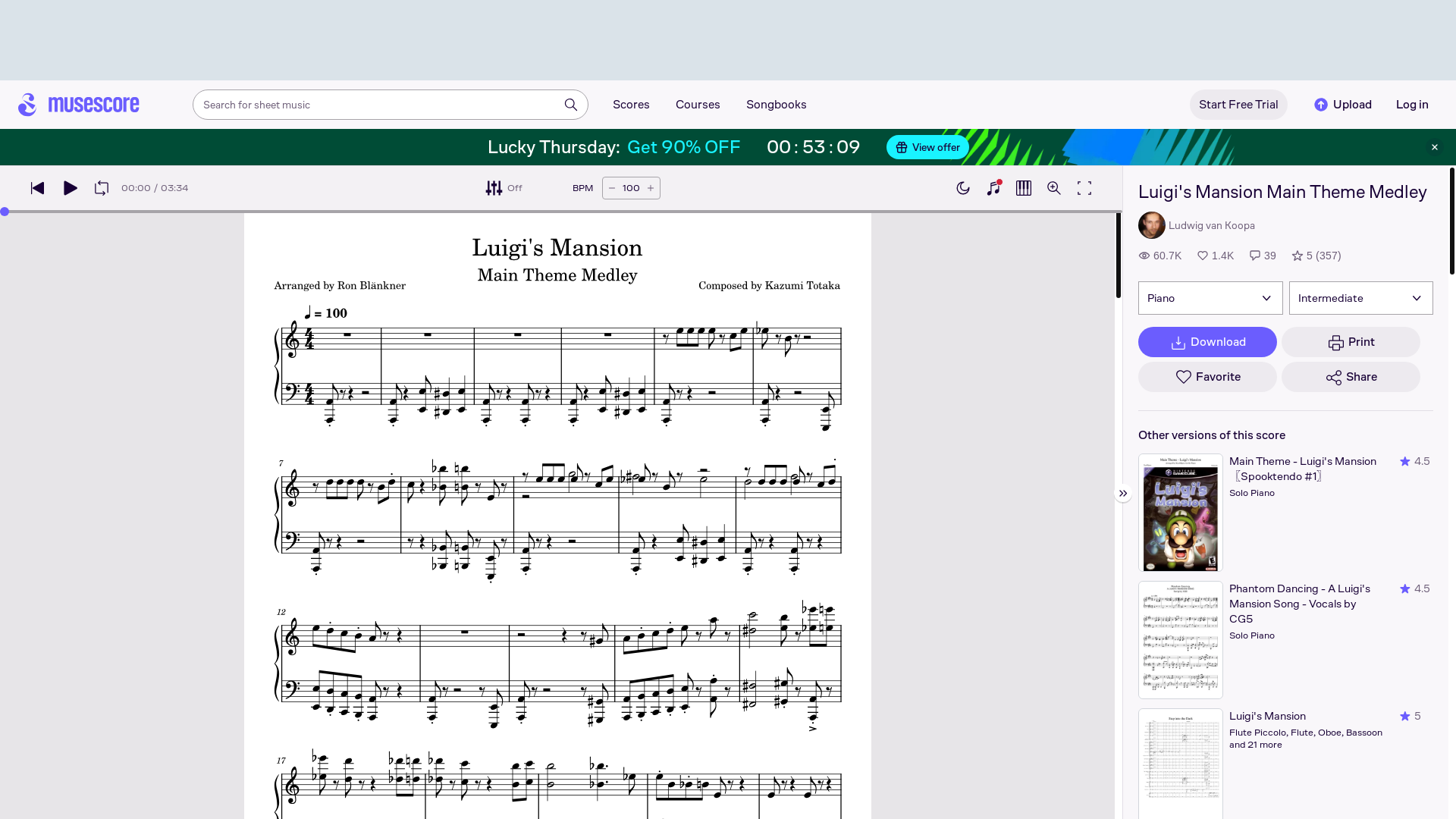 website screenshot of https://musescore.com/user/27398678/scores/5220107