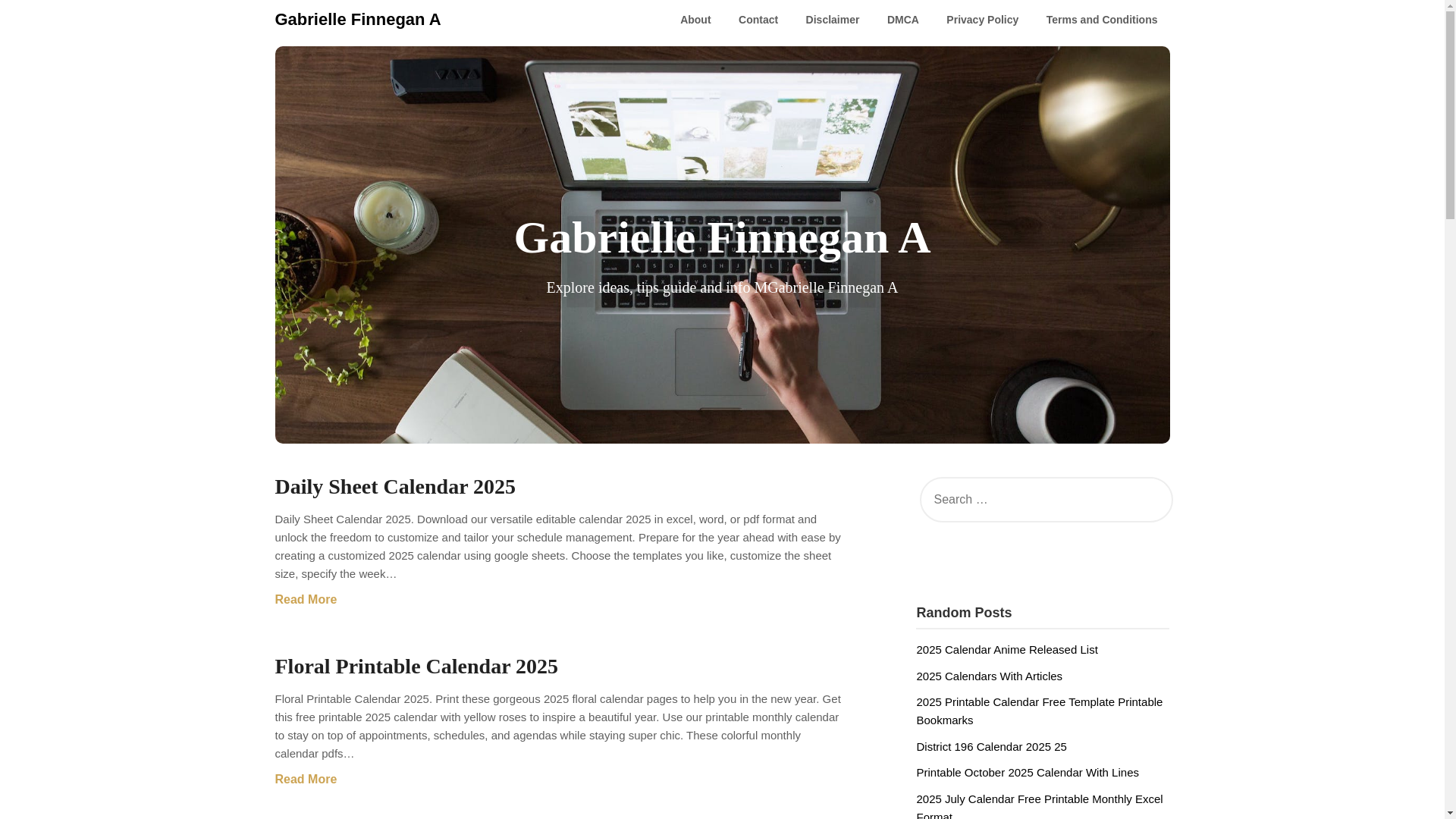 website screenshot of https://gabriellefinnegana.pages.dev/