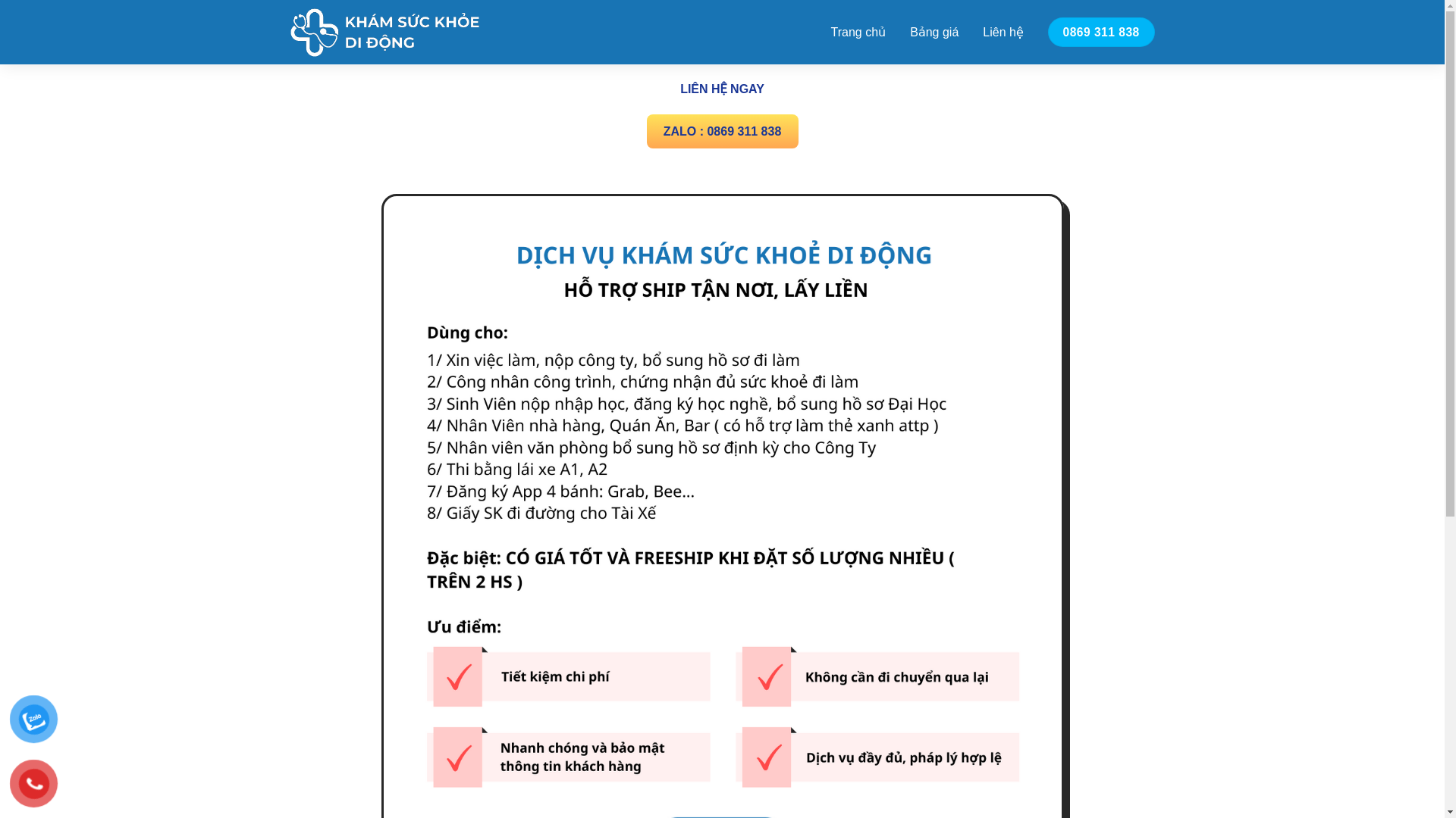 website screenshot of https://khamsuckhoexinviecsaigon.online/