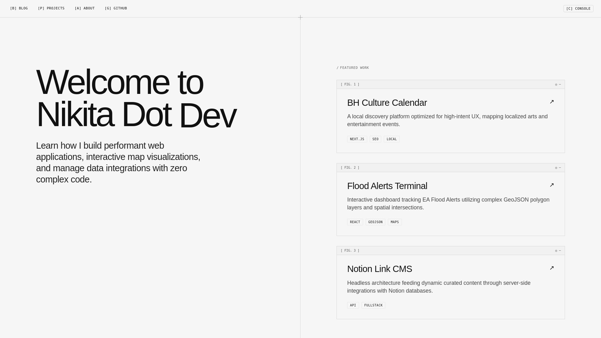 website screenshot of https://nikitaovcinnikovs.pages.dev/