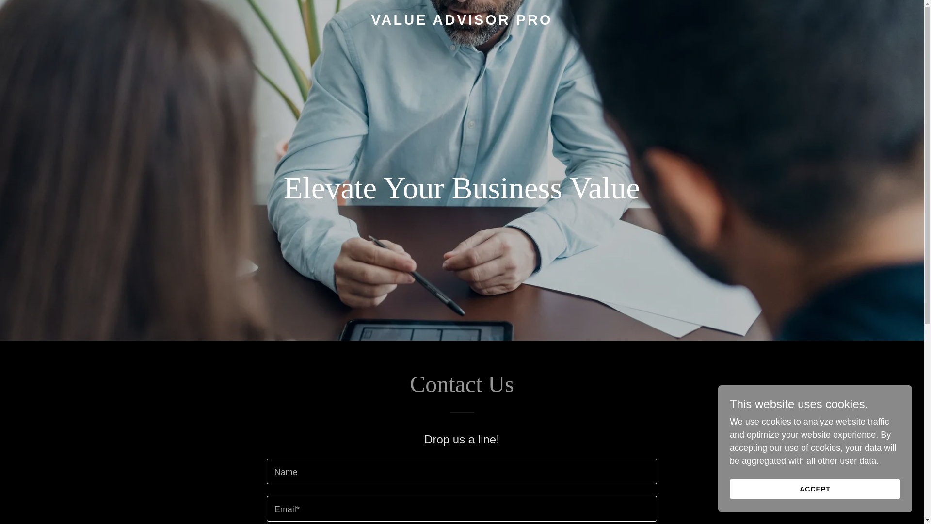 website screenshot of https://valueadvisorpro.com/