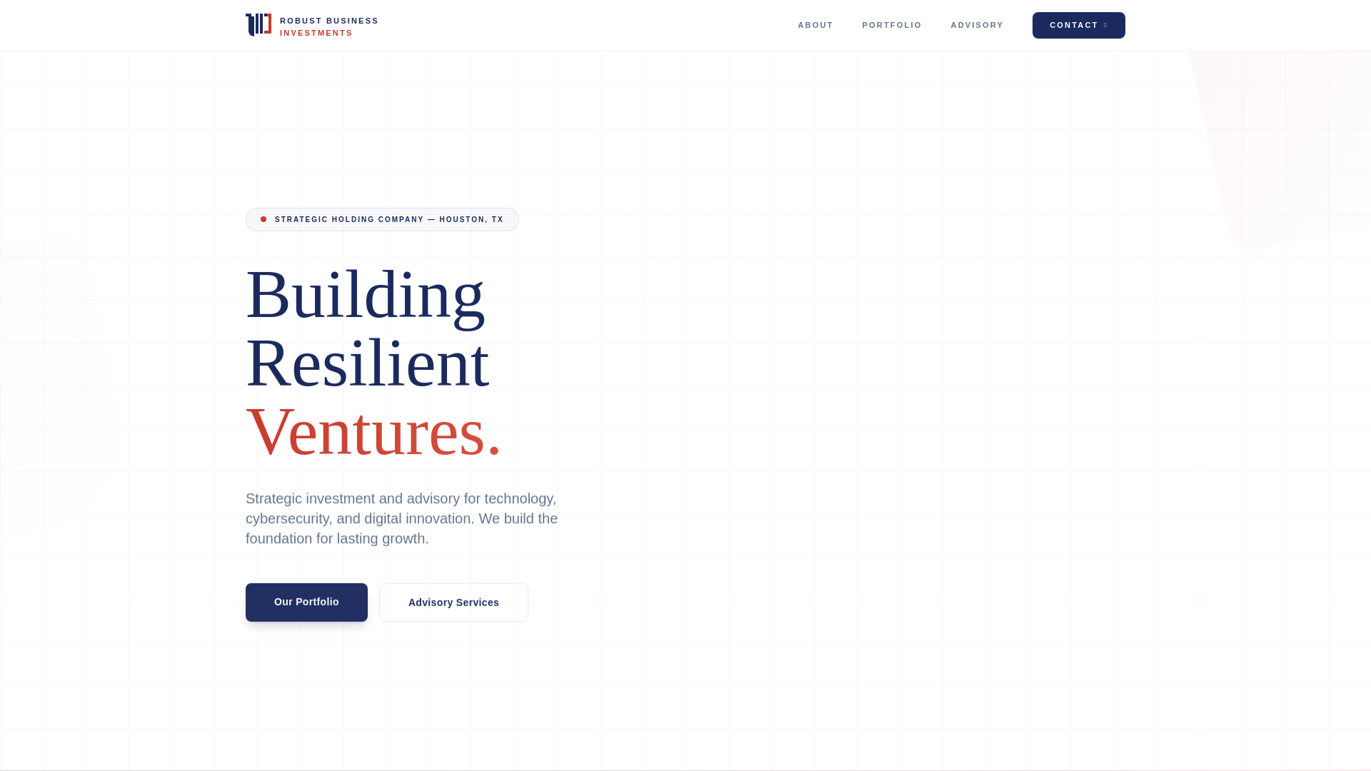website screenshot of https://rbinvestments.pages.dev/