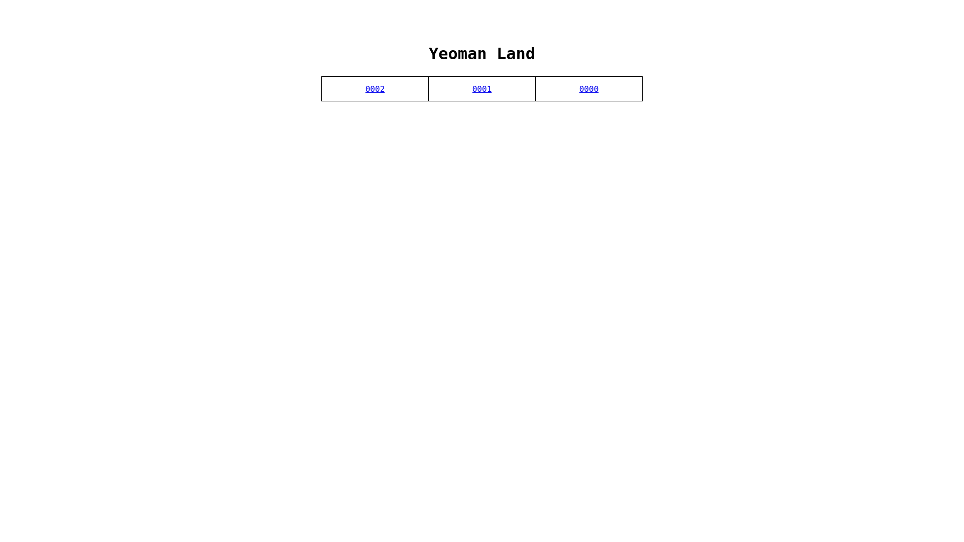 website screenshot of https://yeoman-land.pages.dev/