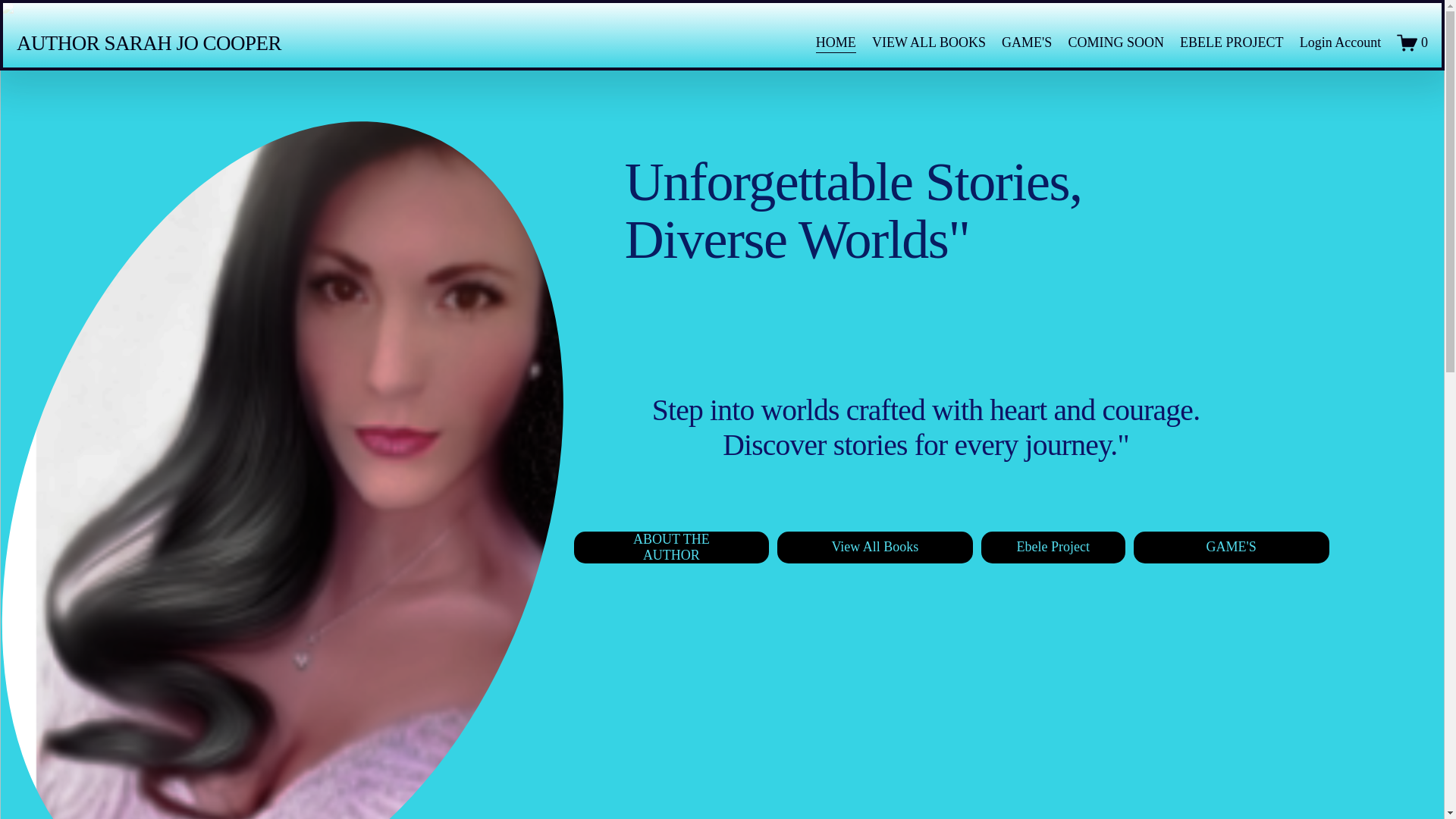 website screenshot of https://sarahjocooper.com/