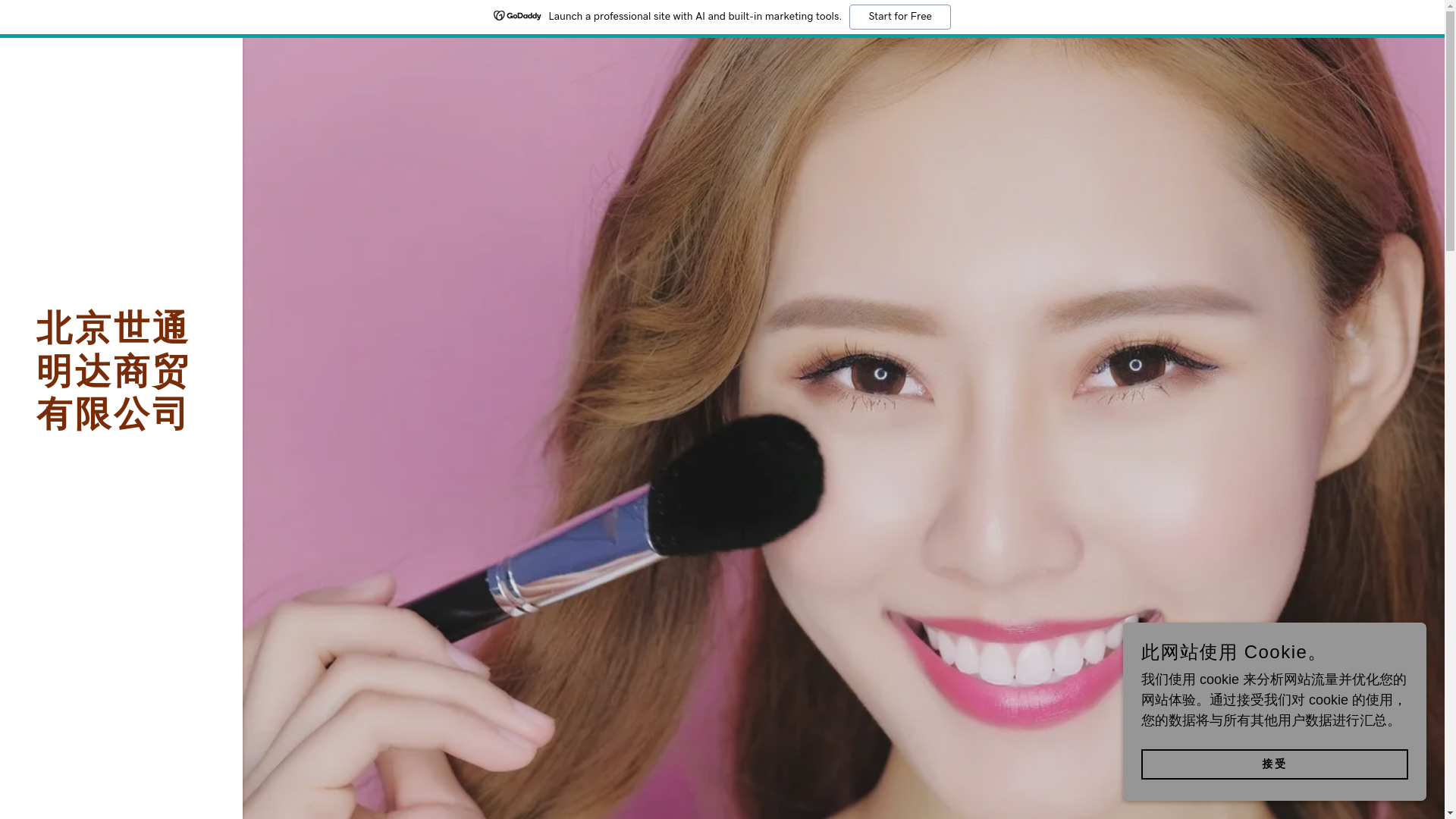 website screenshot of https://shitongmingda.shop/