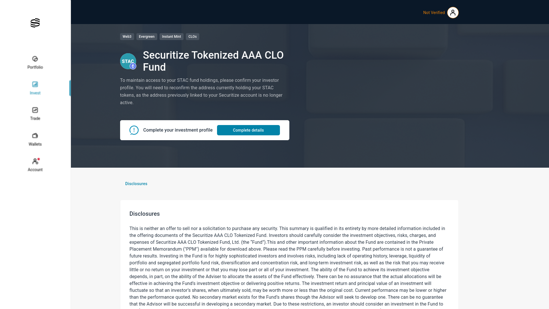website screenshot of https://securitize-stac.com