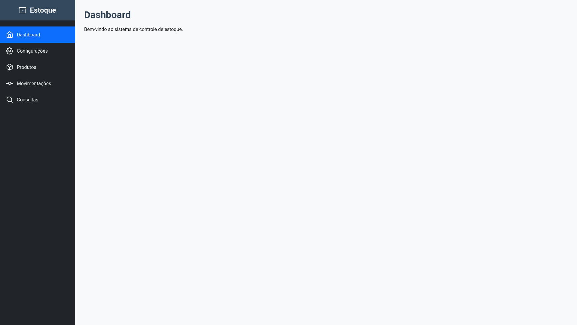 website screenshot of https://gerenciamentoestoque.pages.dev/