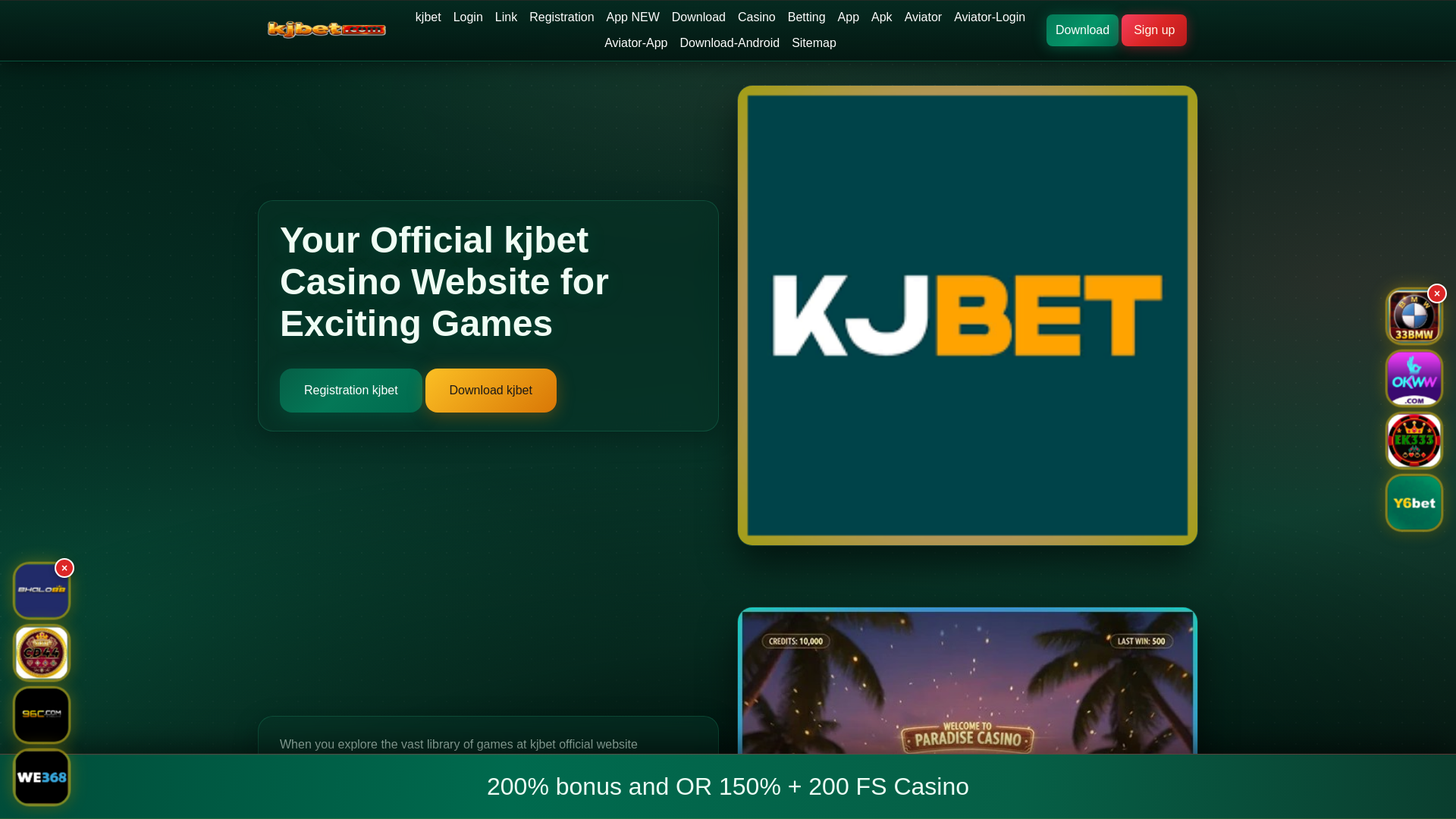 website screenshot of https://kjbetshunno.com/