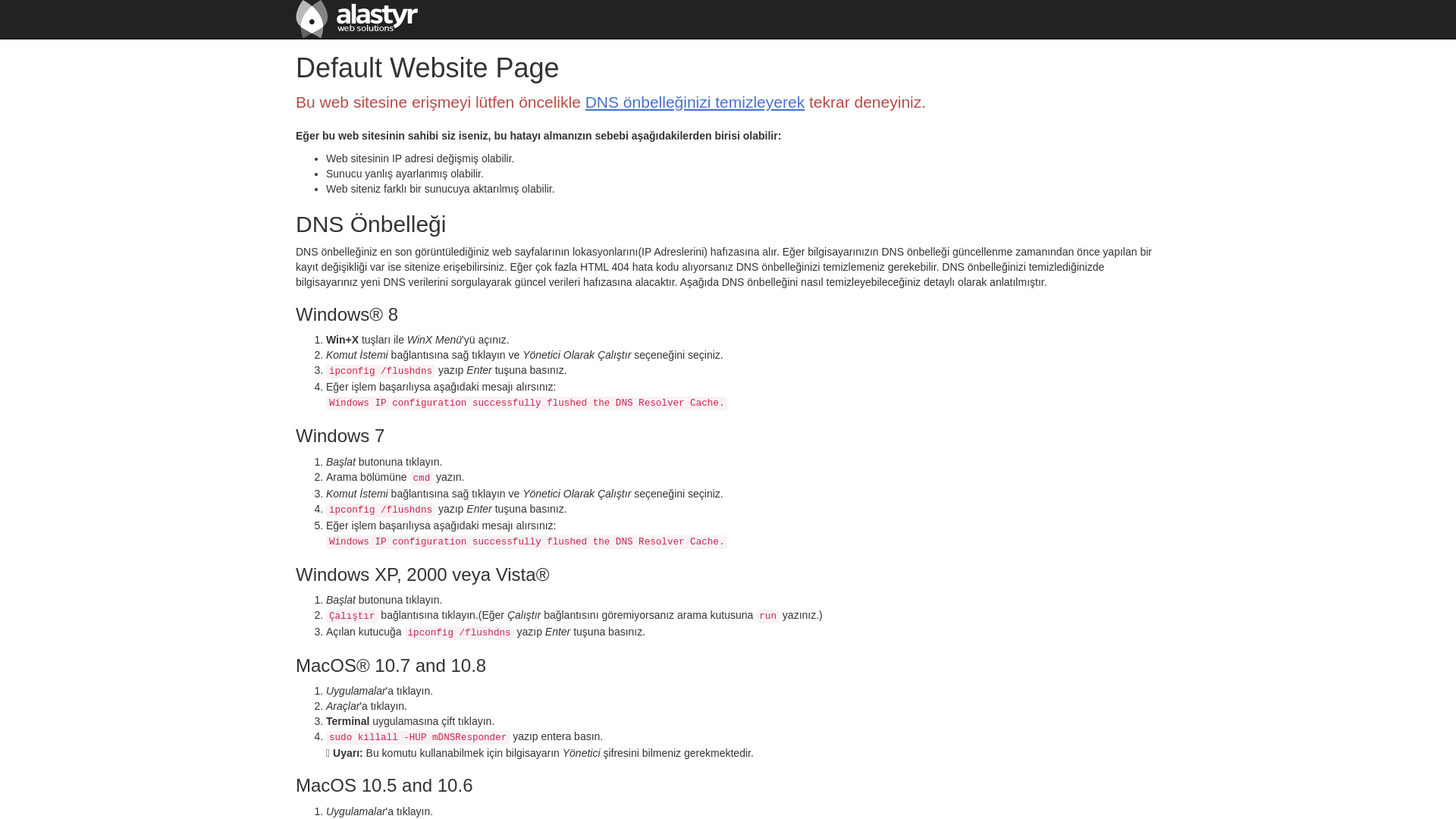 website screenshot of https://kartal-masoz.com/