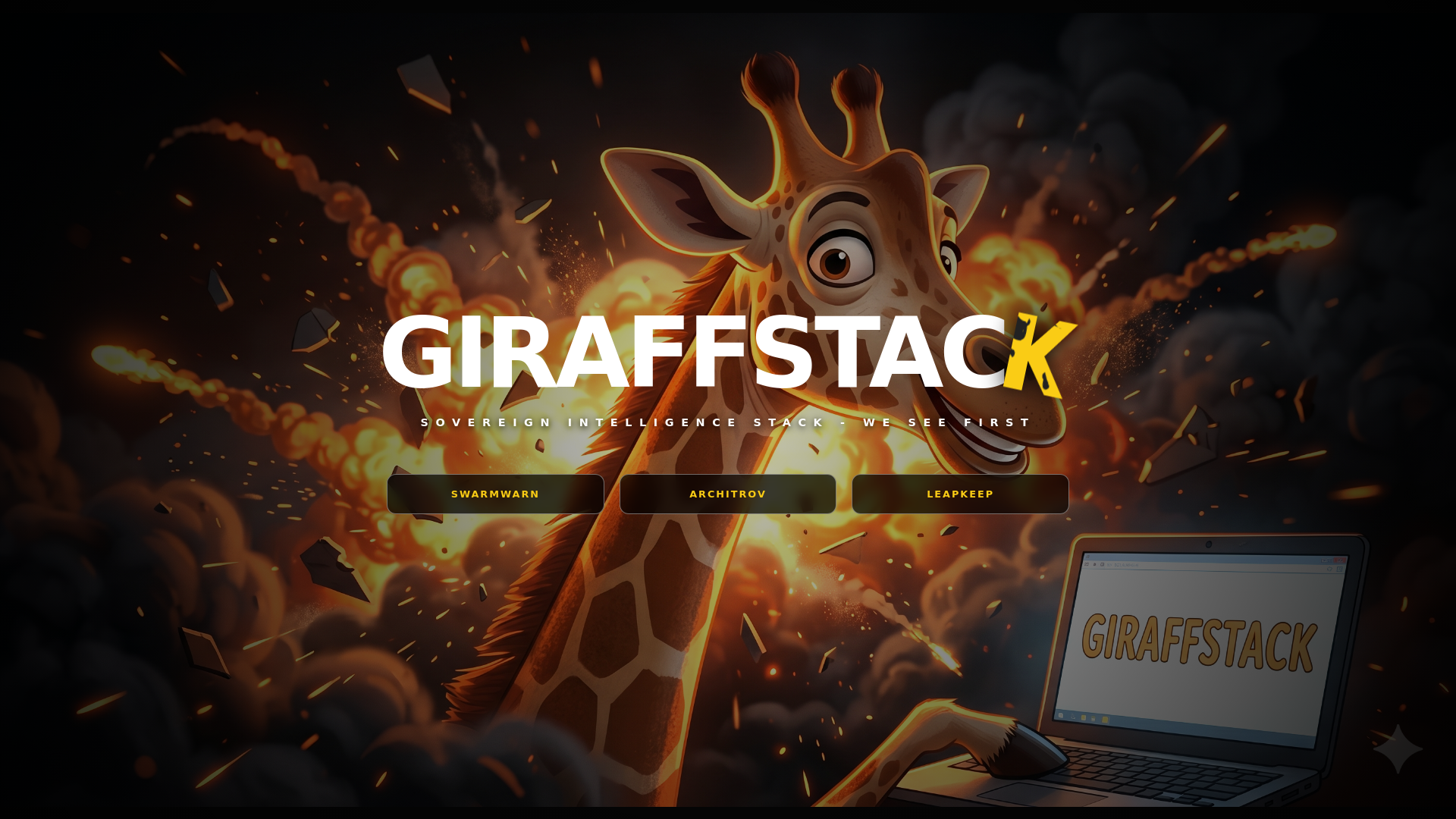 website screenshot of https://giraffstack.pages.dev/