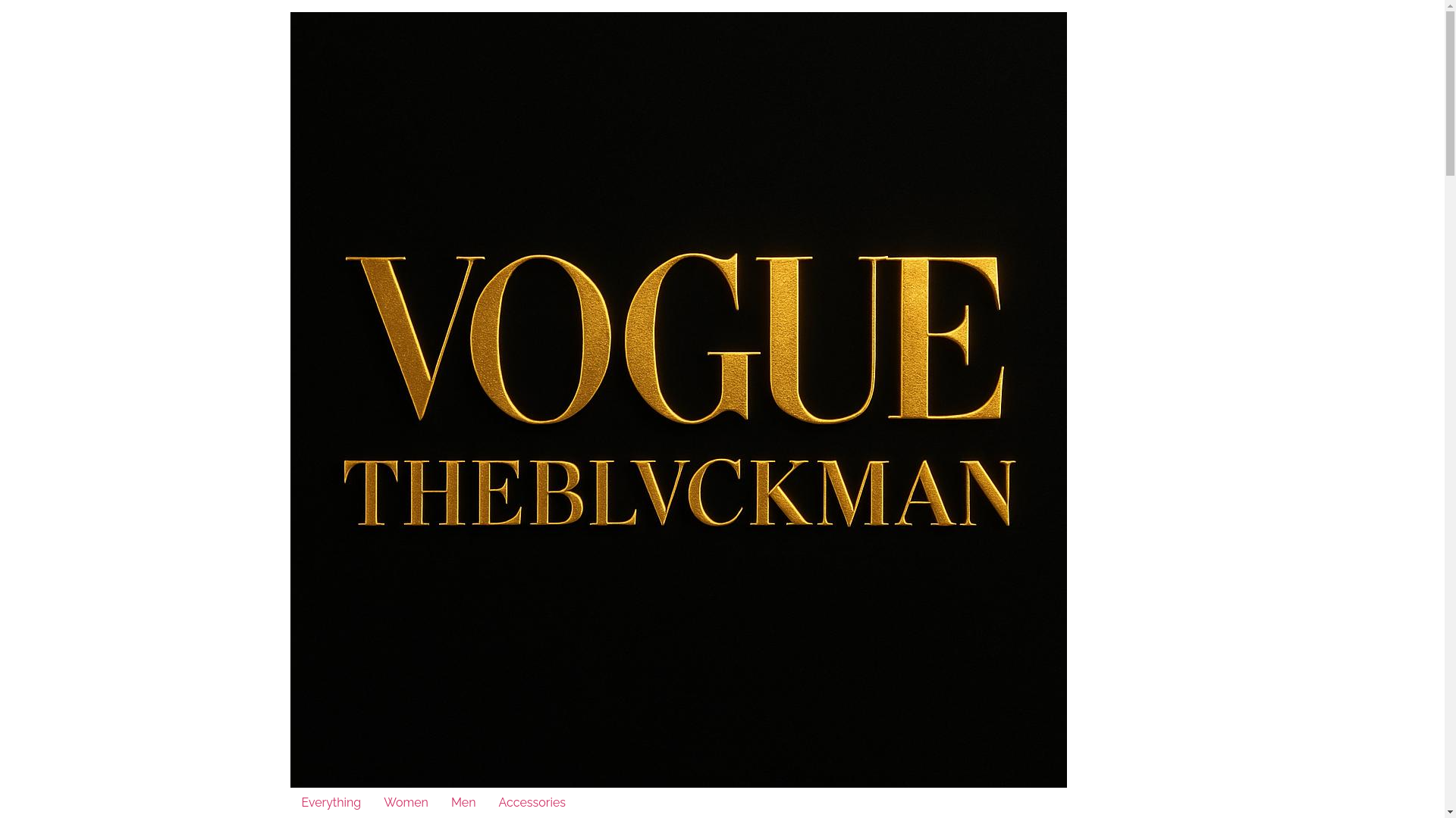 website screenshot of https://voguetheblackman.com/