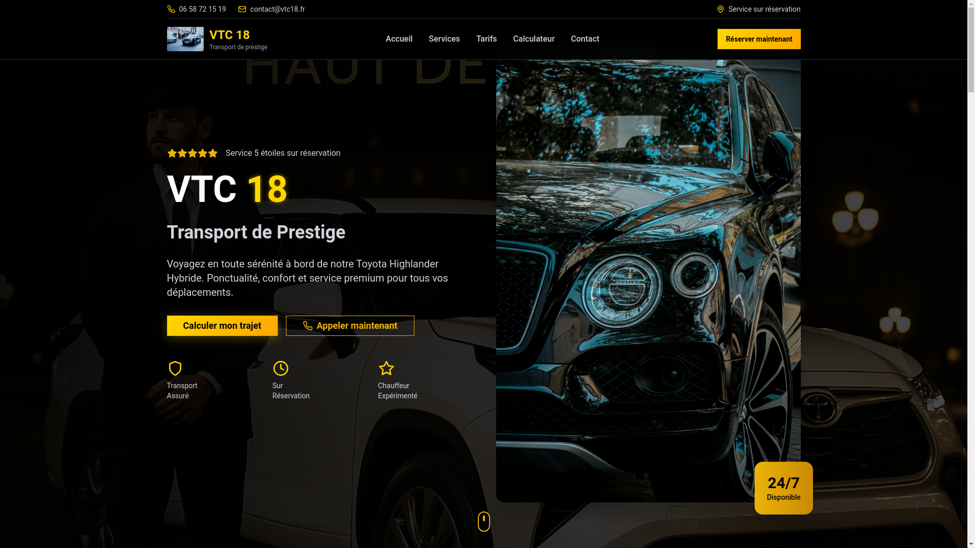 website screenshot of https://vtc18.online/