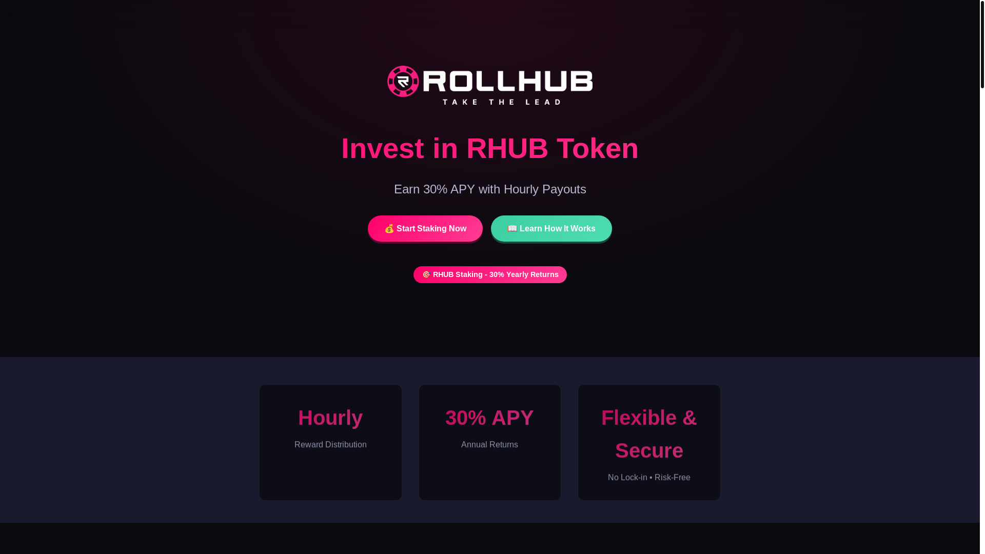 website screenshot of https://rollhub-investor.pages.dev/