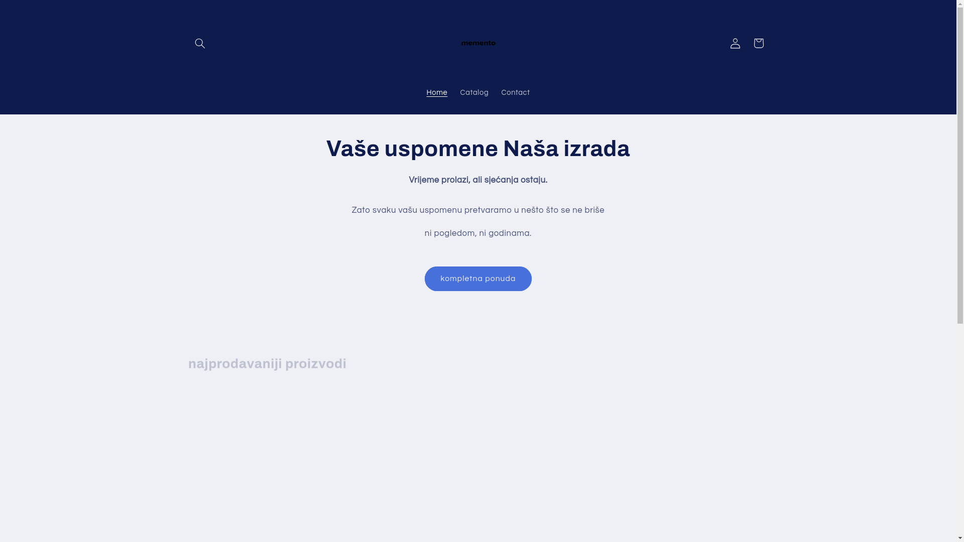 website screenshot of https://poklon-za-rodendan.com/