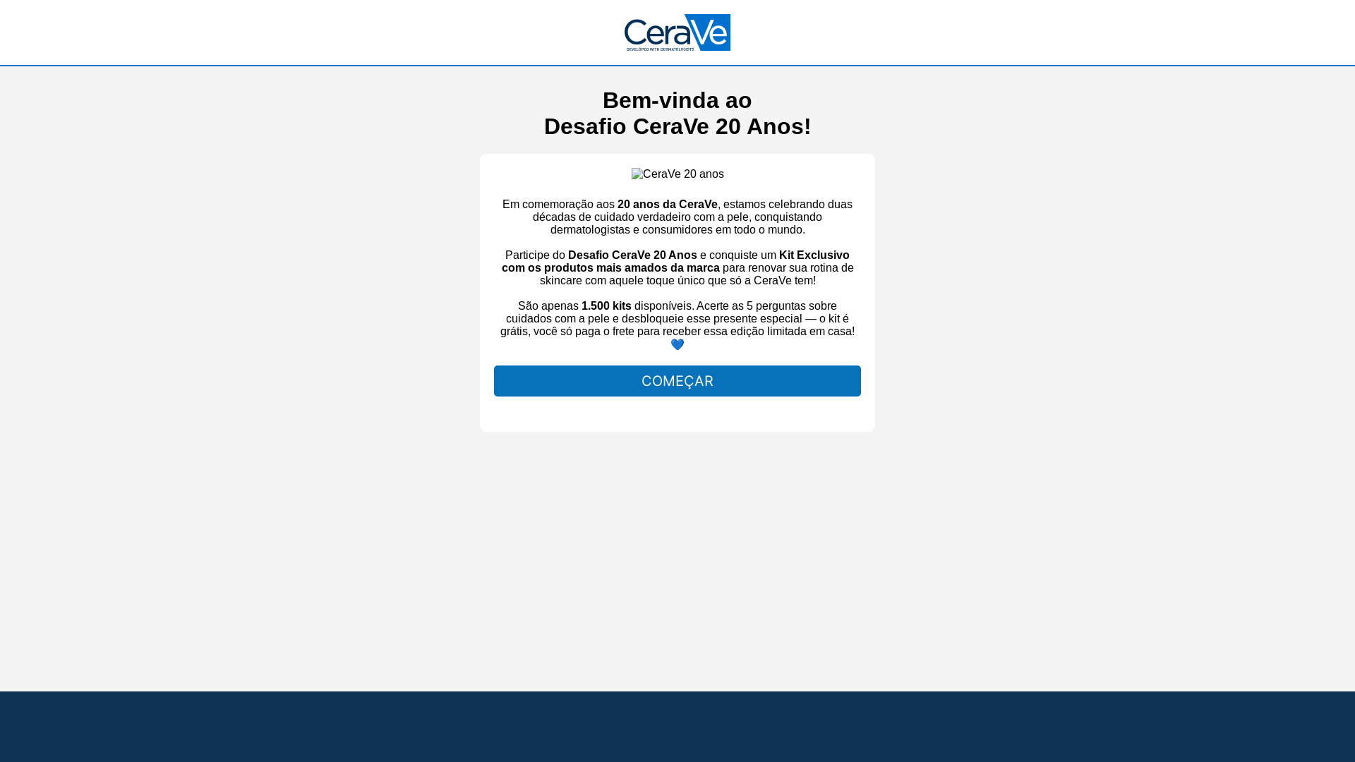 website screenshot of https://desafiocerave.site/