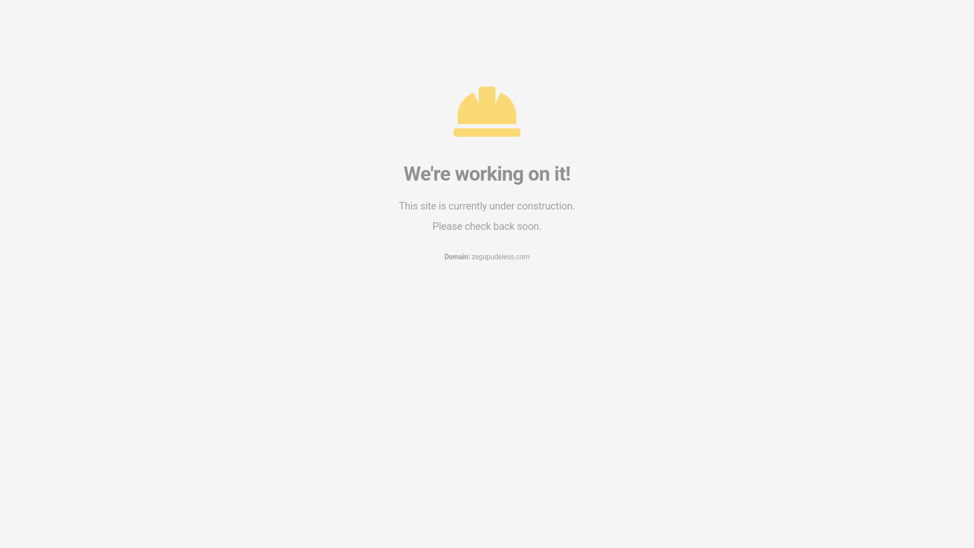 website screenshot of https://zegupudeless.com/