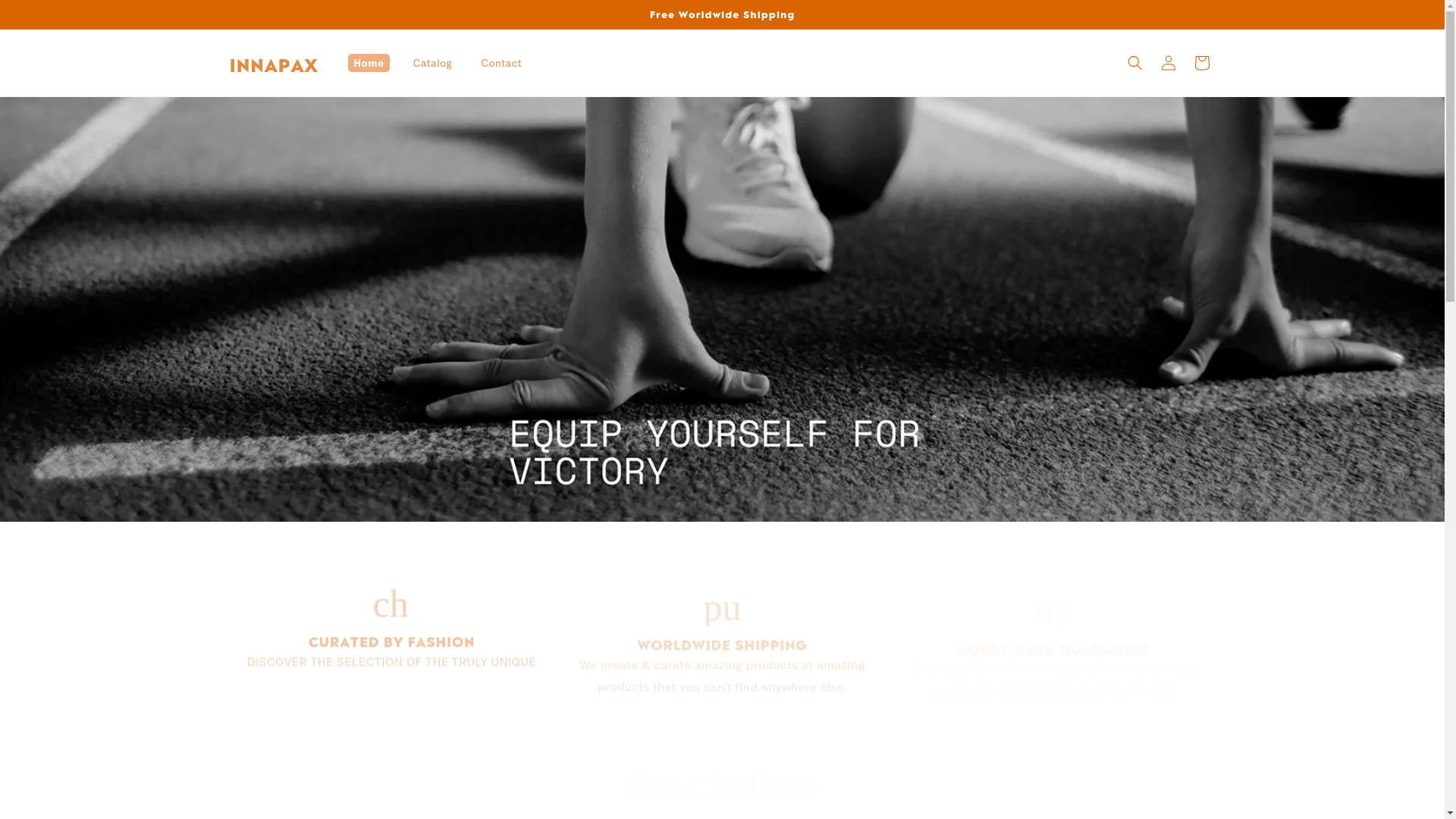 website screenshot of https://innapax.shop/