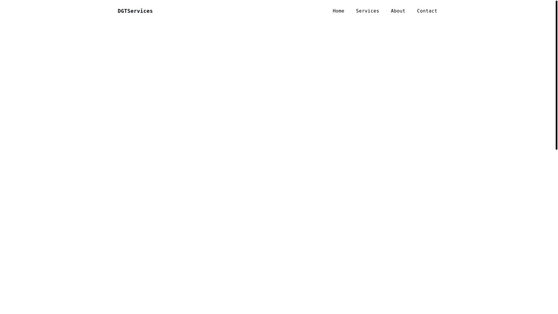 website screenshot of https://dgtservicesrd.com/