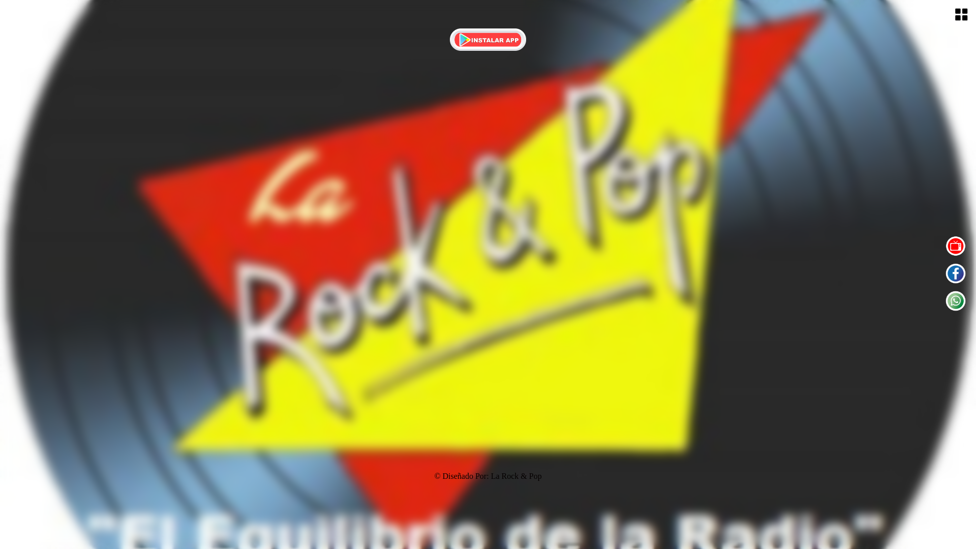 website screenshot of https://larockanpop.pages.dev/