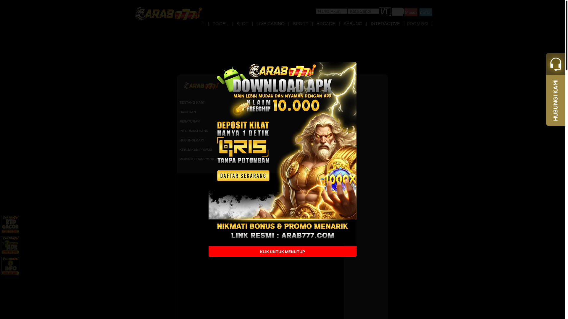 website screenshot of https://arab27.sbs/