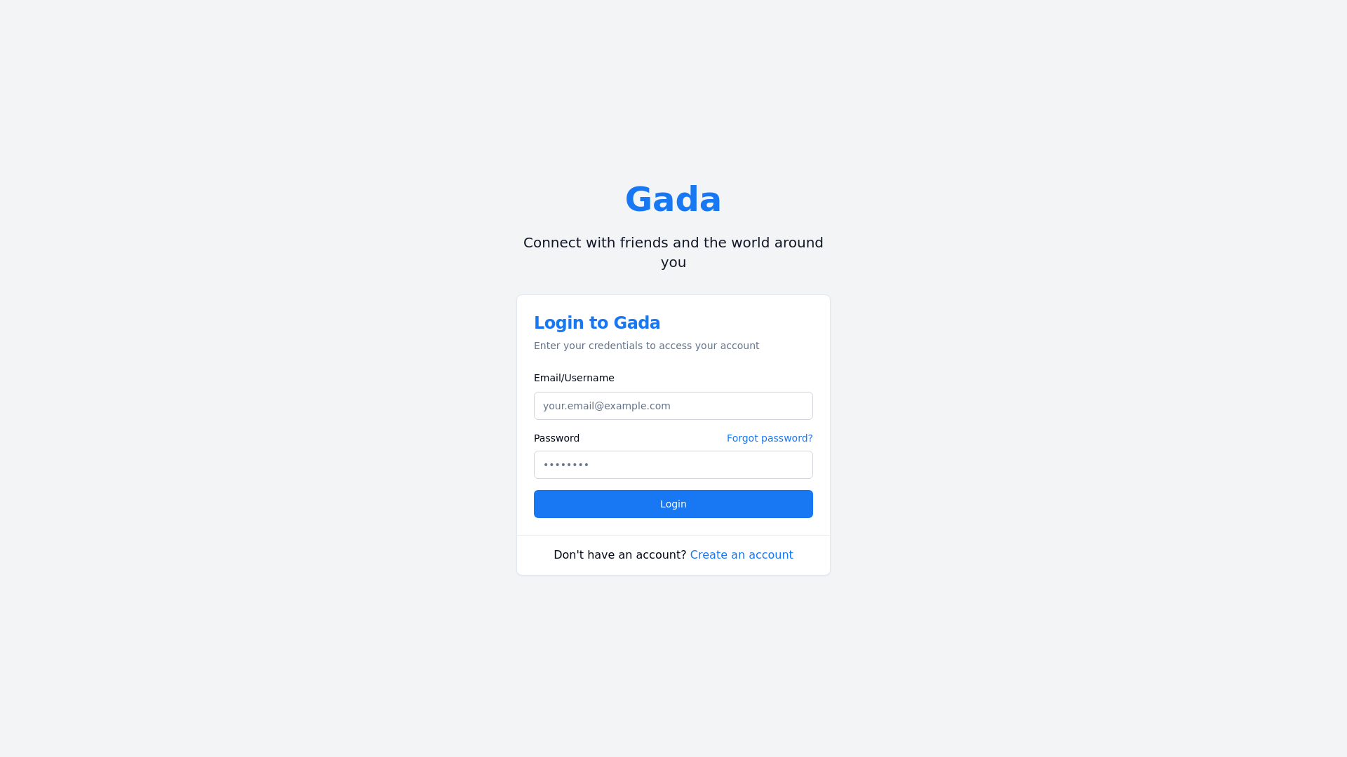 website screenshot of https://gadachat.pages.dev/