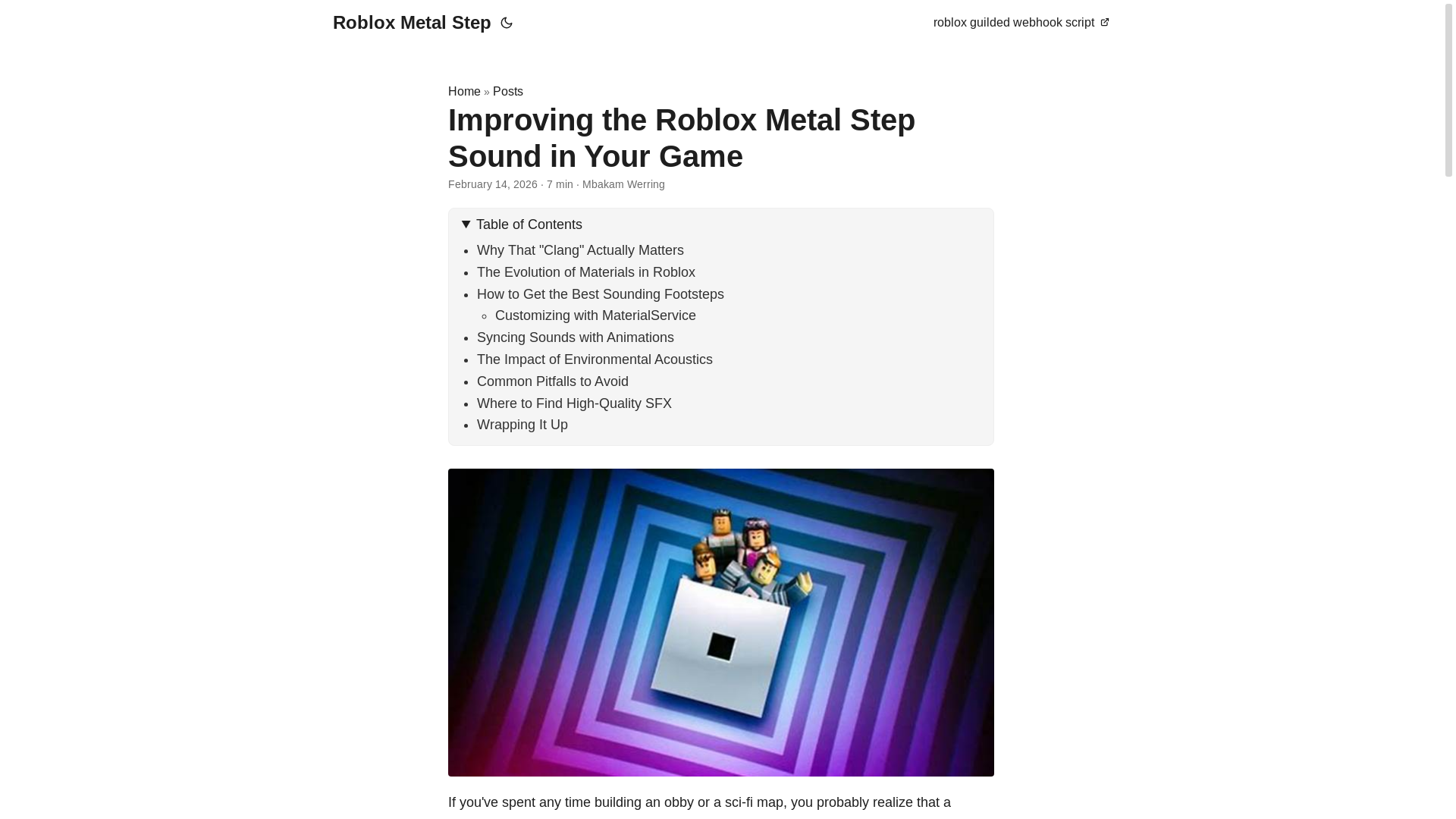 website screenshot of https://roblox-metal-step.pages.dev/