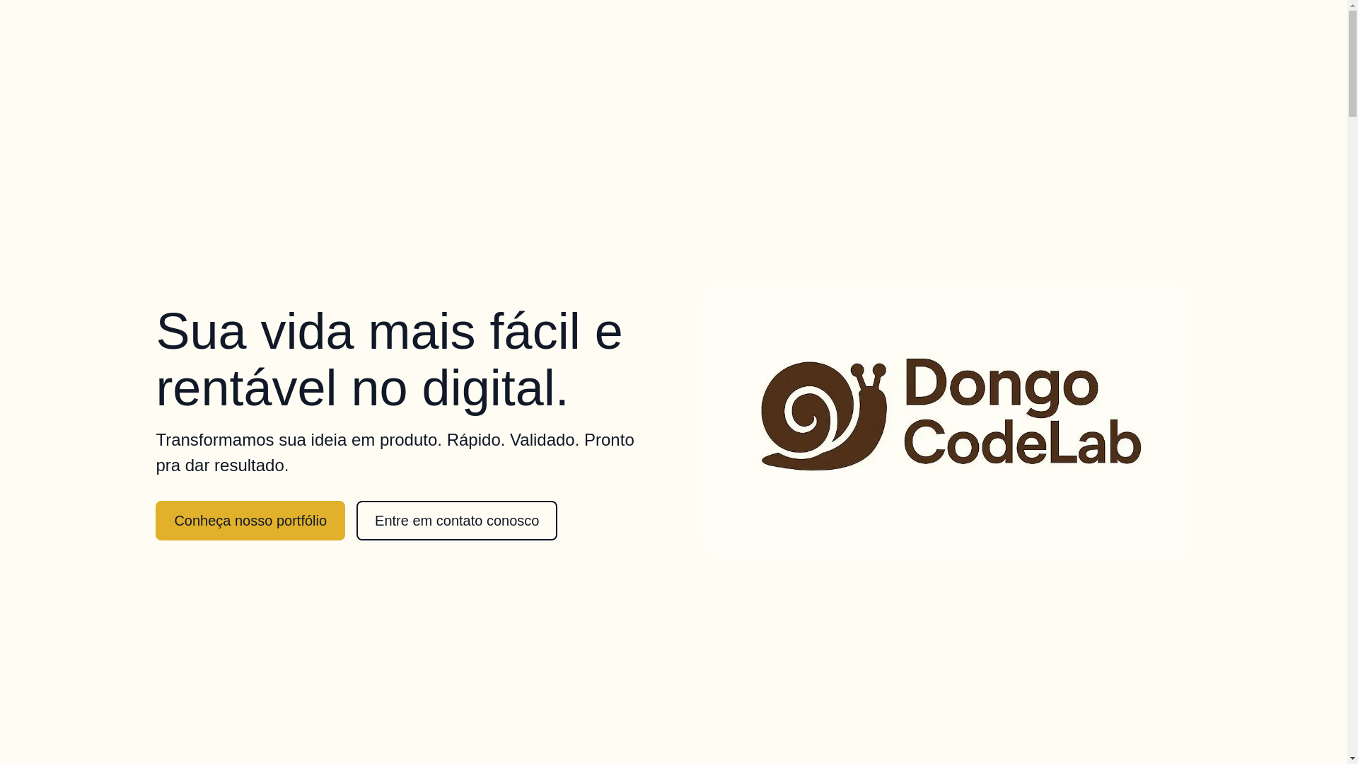 website screenshot of https://dongocodelab.com.br/