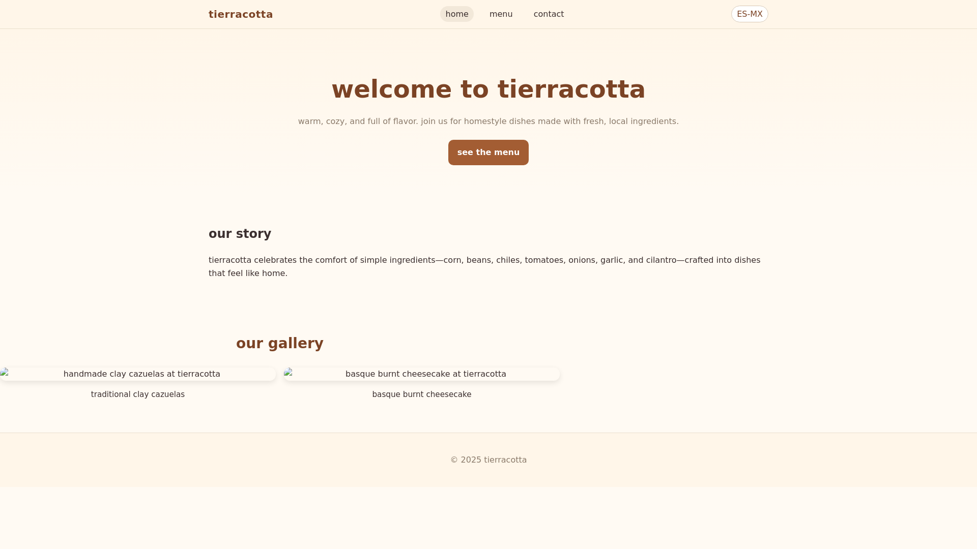 website screenshot of https://restaurantetierracotta-prod-site.pages.dev/