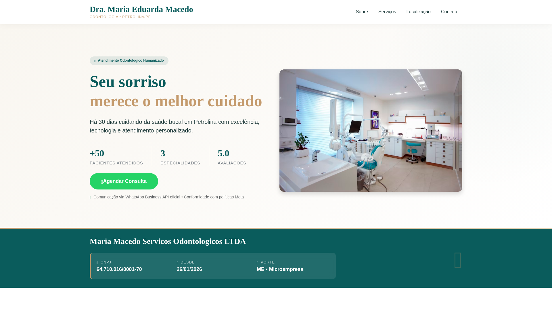 website screenshot of https://mariaeduardamacedo.com/