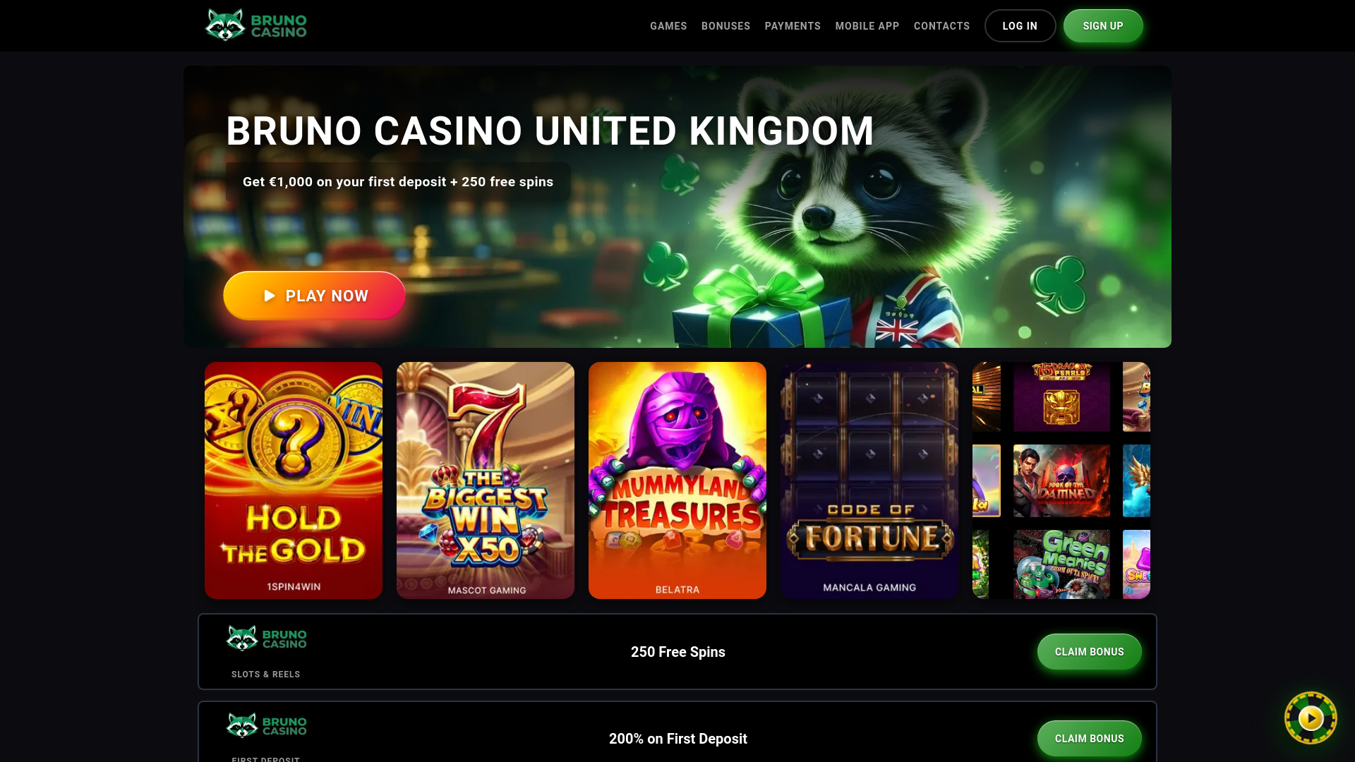 website screenshot of https://brunocasino-com.pages.dev/