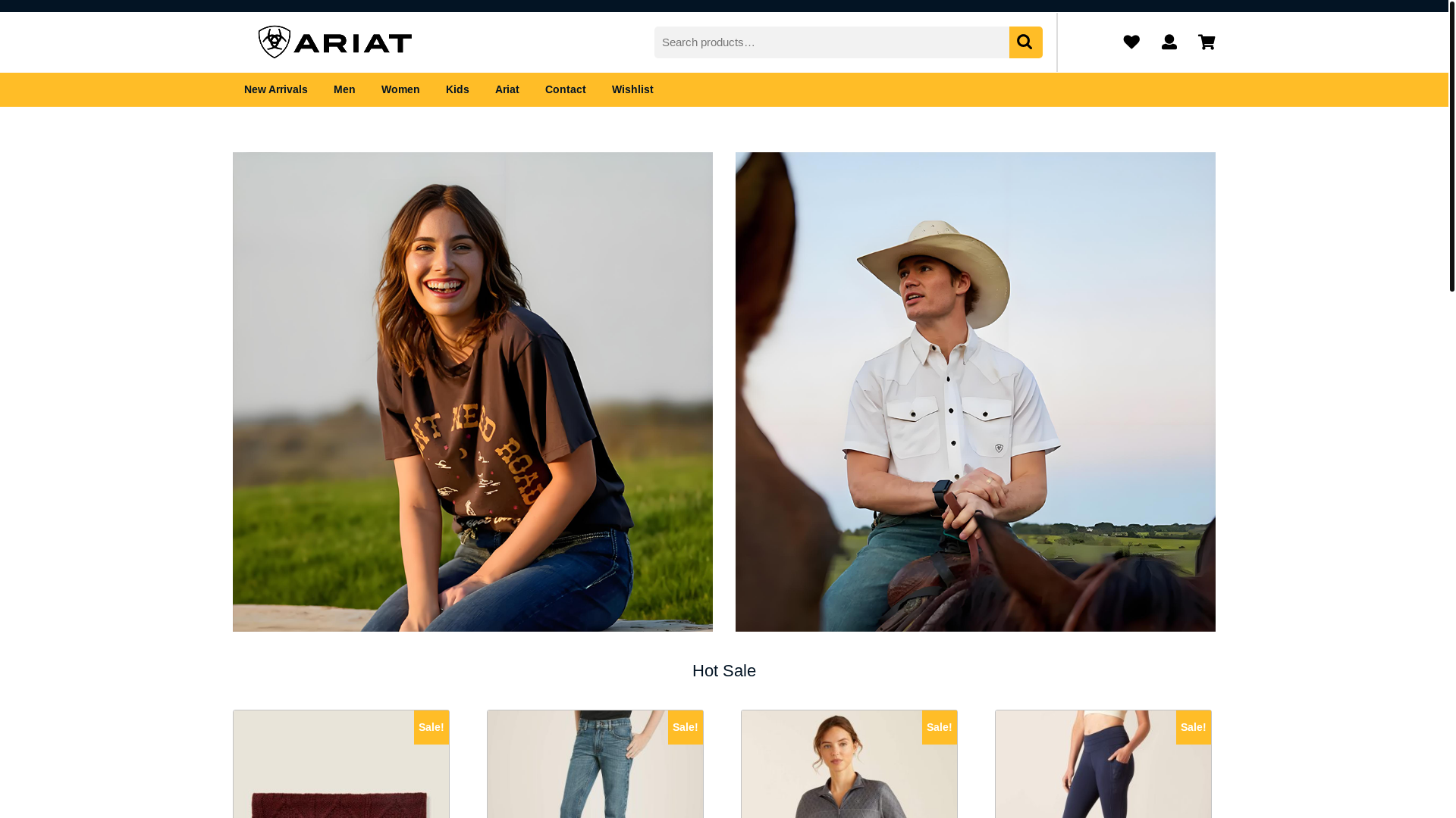 website screenshot of https://www.gouaringouarin.shop/